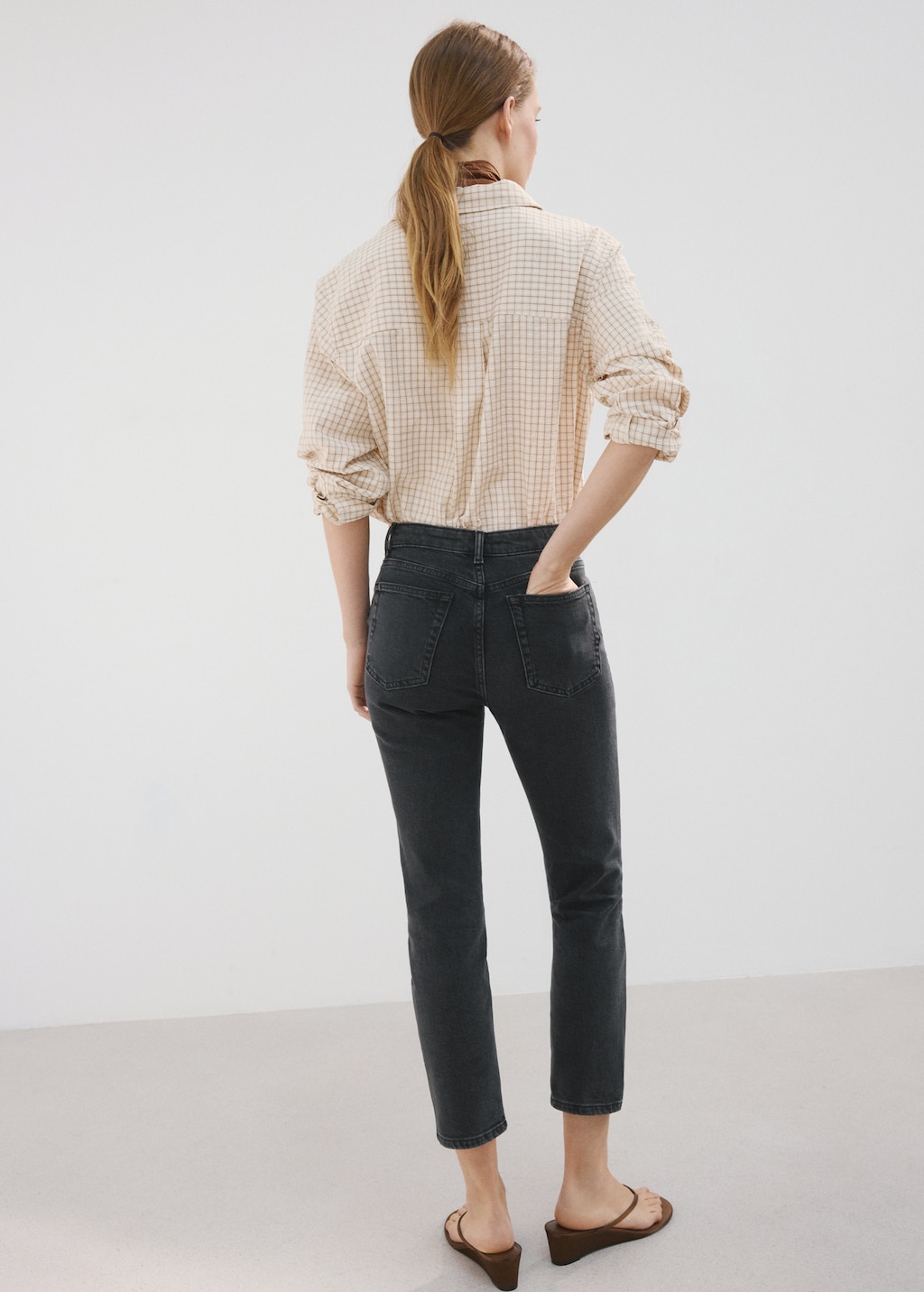 Claudia slim-fit cropped jeans - image 3