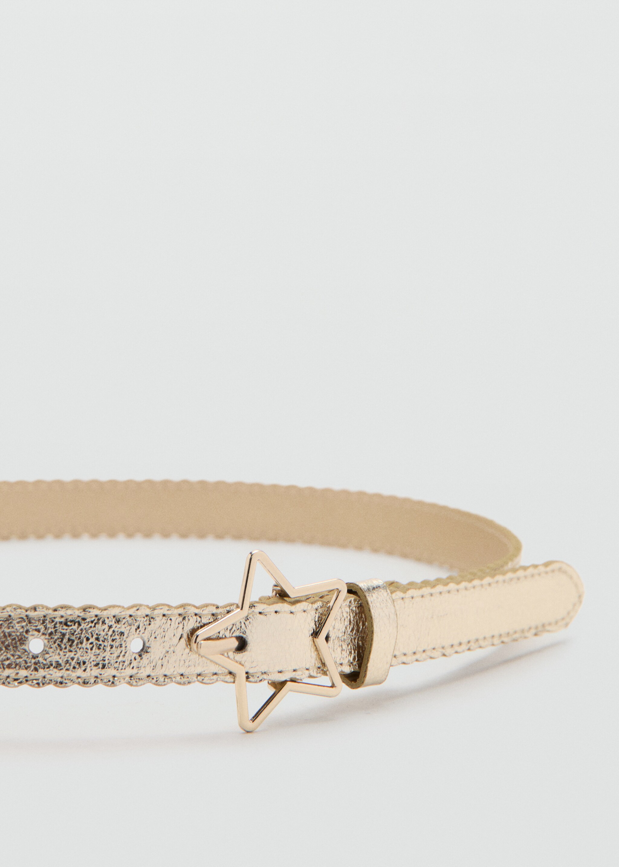 Cinturó sivella estrella - Pla mig, Daurat. Ref: 27041312-00.