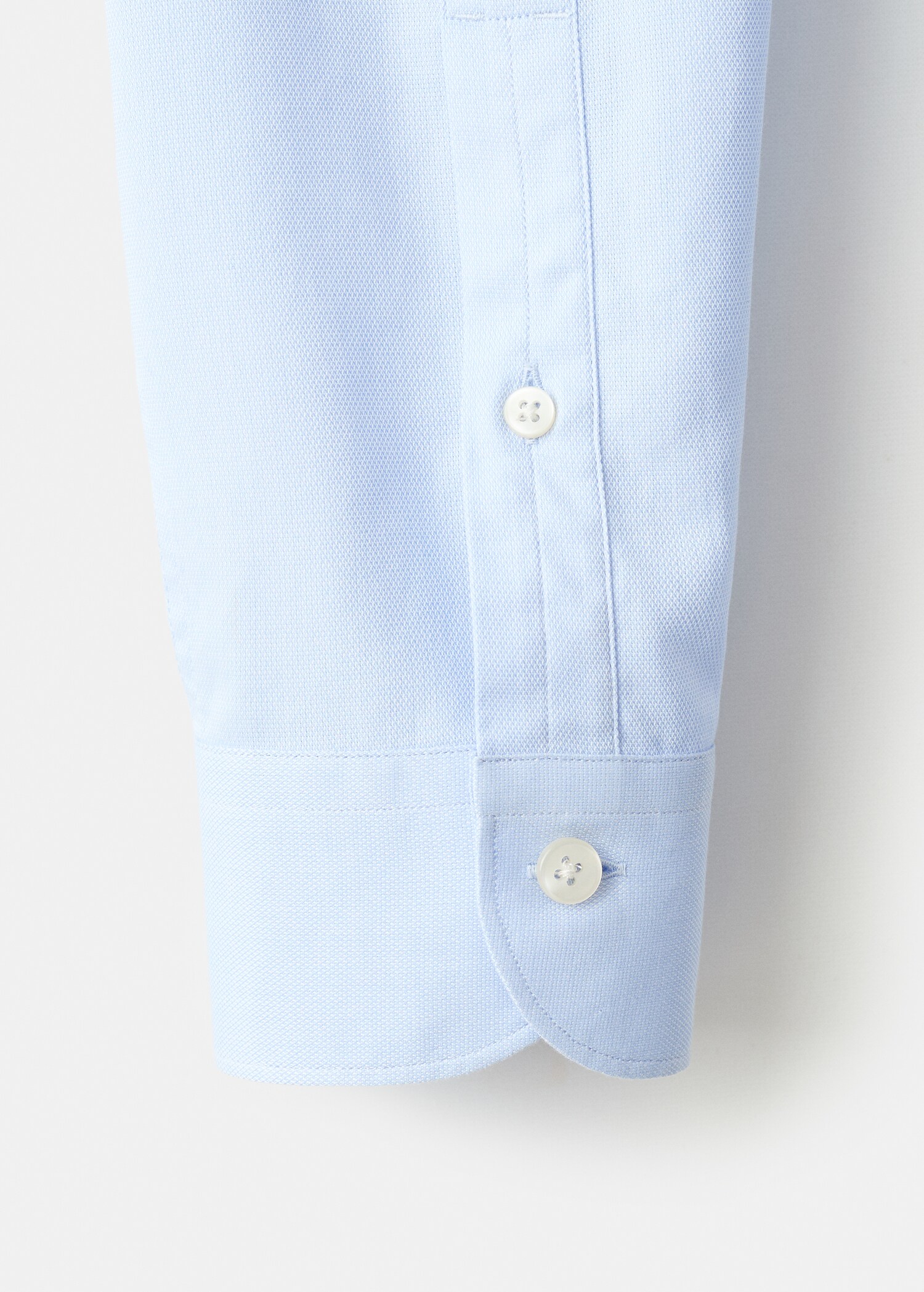 100% cotton slim-fit shirt - Details of the article 0