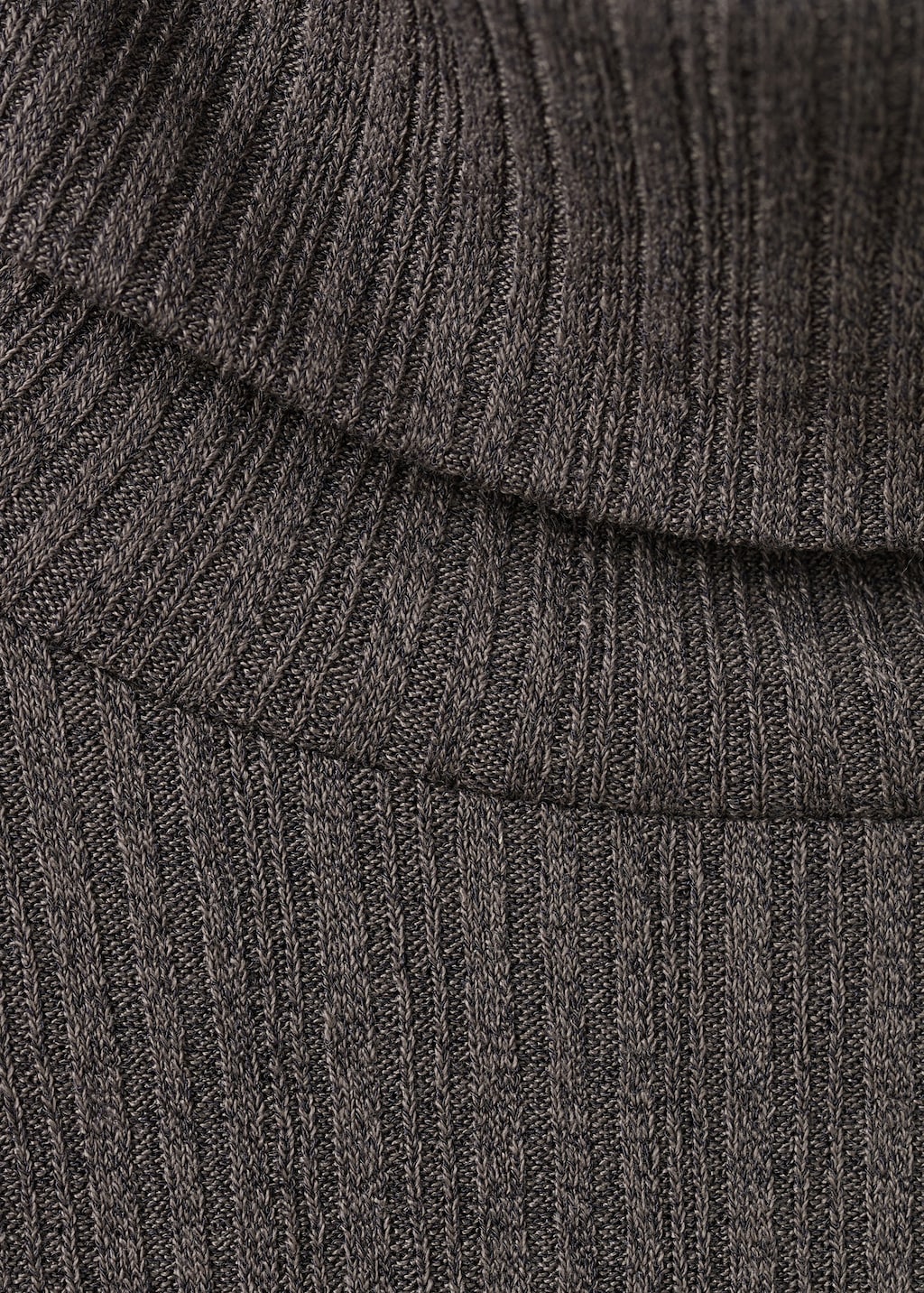 Turtleneck sweater with flared sleeves