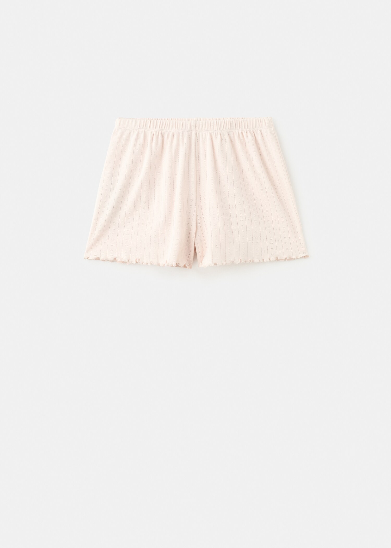 Openwork cotton shorts - Article without model