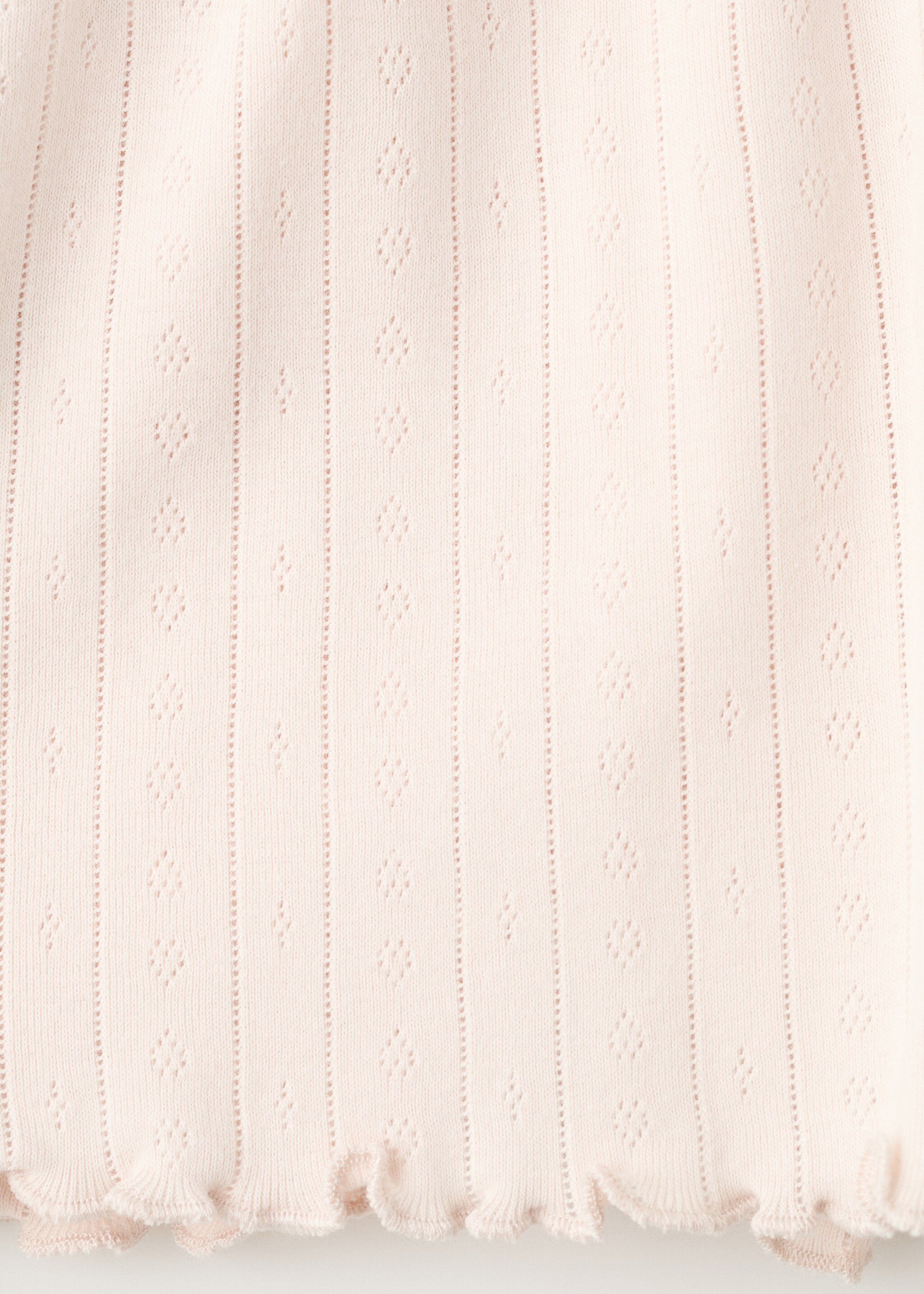 Short algodón desagujado - Detalle del artículo 0, Rosa. Ref: 27041319-00.