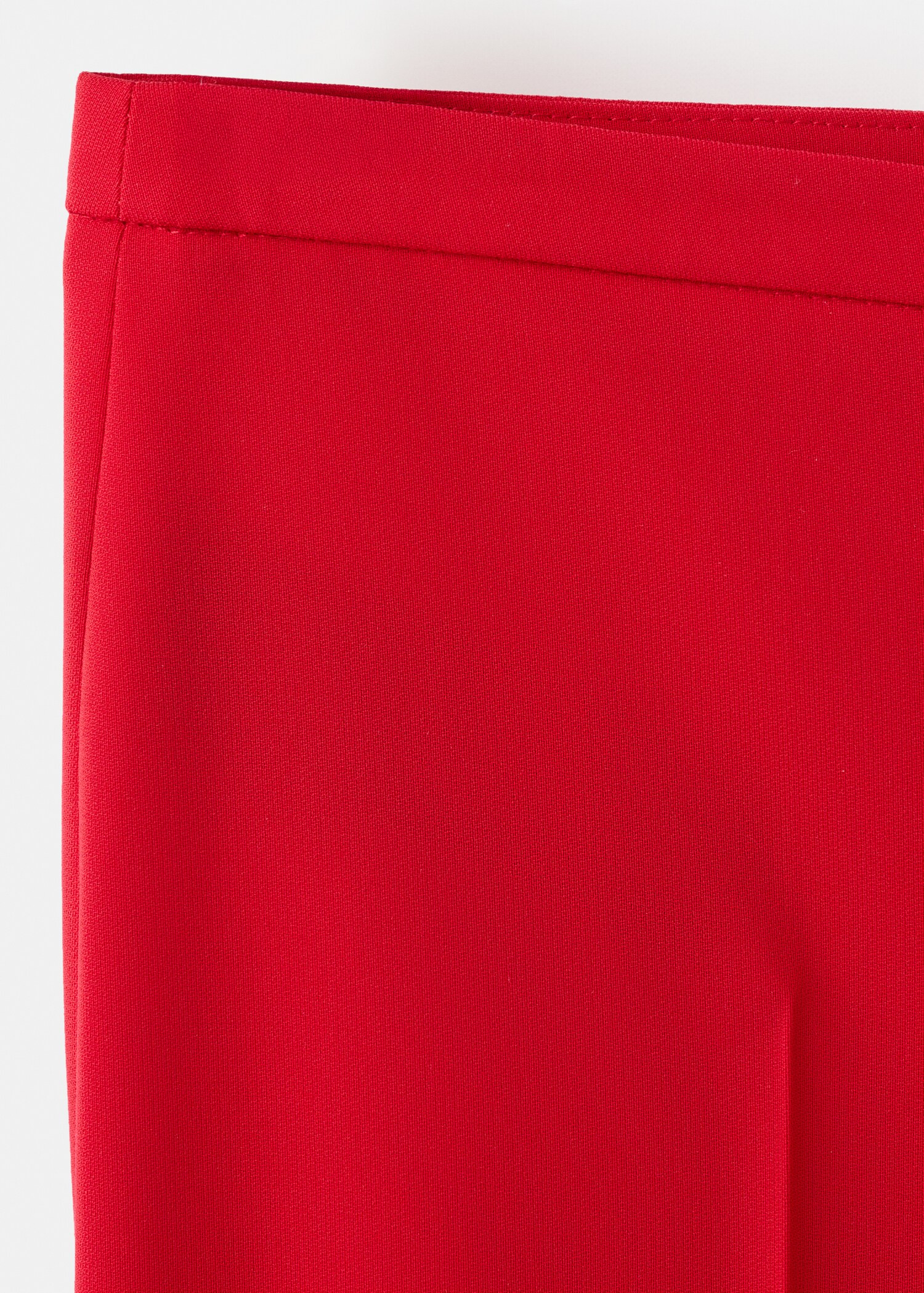 Fine-knit trousers with elastic waist - Details of the article 0