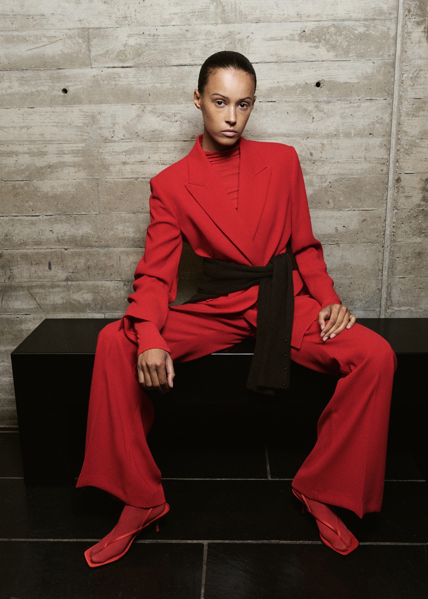 Pantalon de costume taille haute - Détail de l'article 1