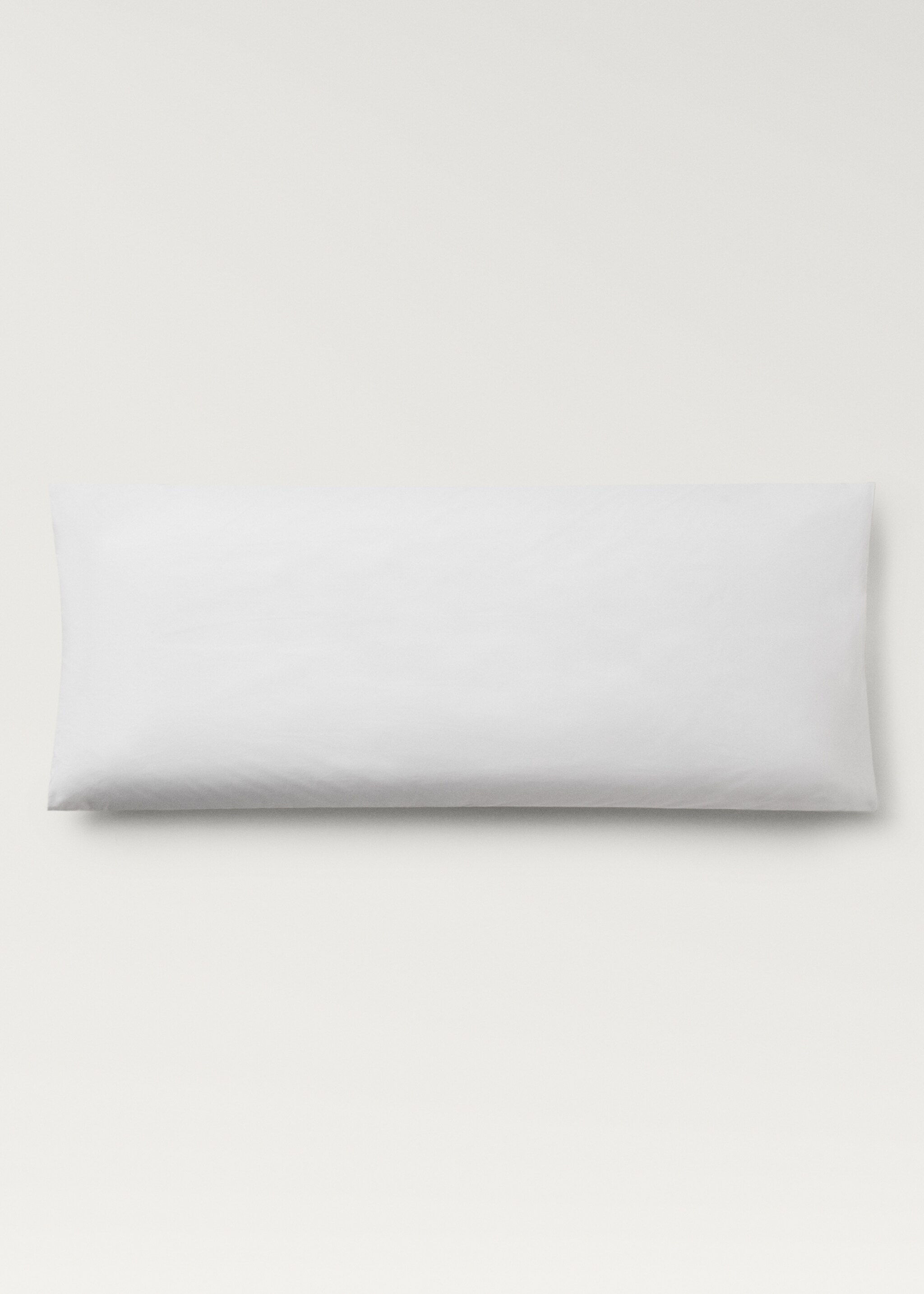 Výplň polštáře viskoelastická pěna a bavlna 40 x 90 cm - Detail zboží 1, Bílá. Ref: 27041325-00.