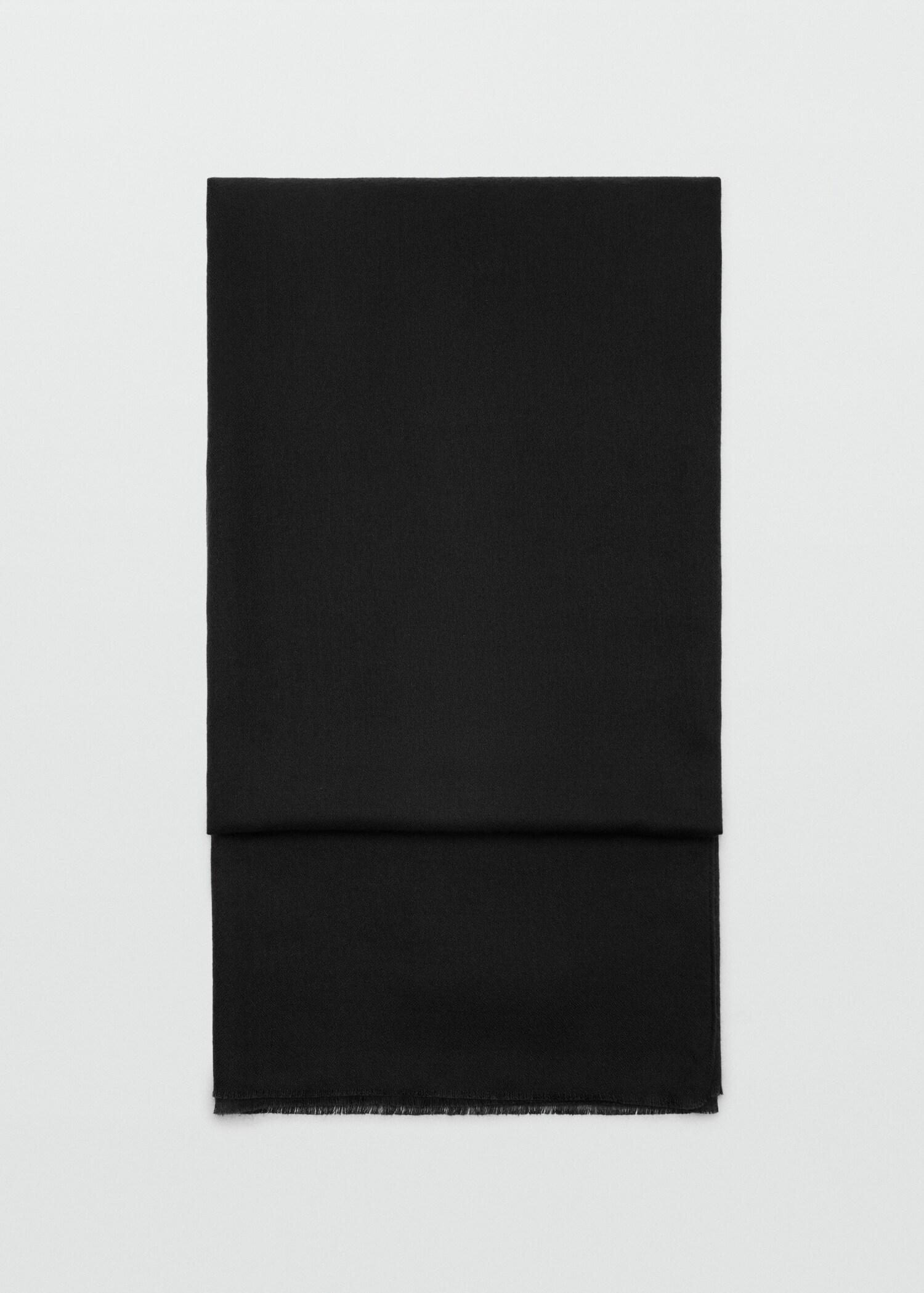 Frayed edge scarf - Article without model