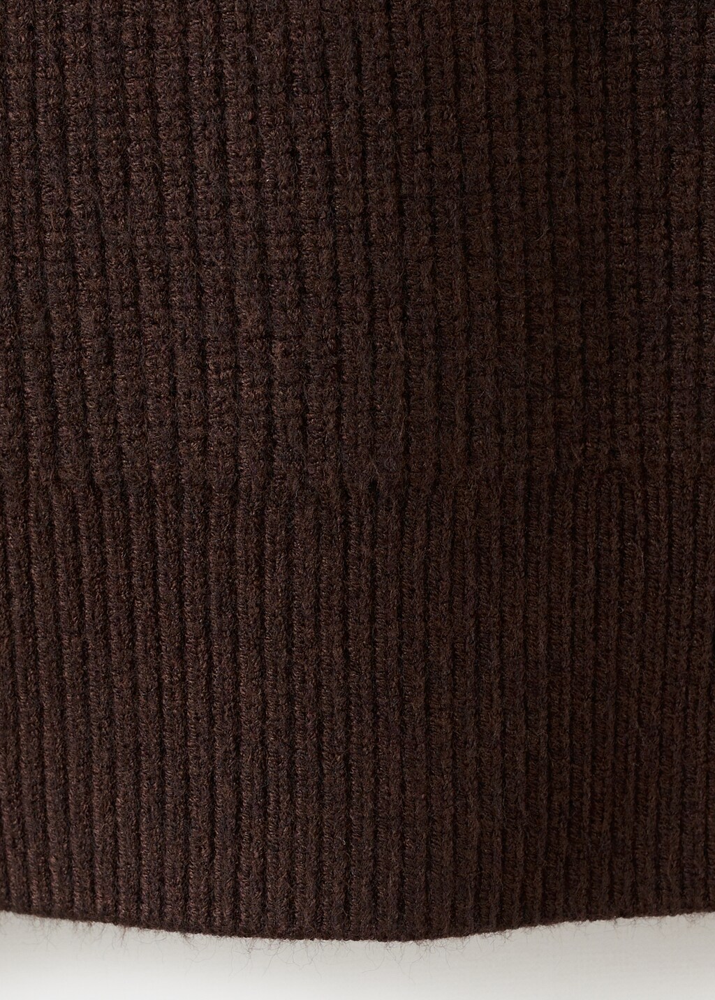 Mango Sweater with contrasting zipper collar thumbnail