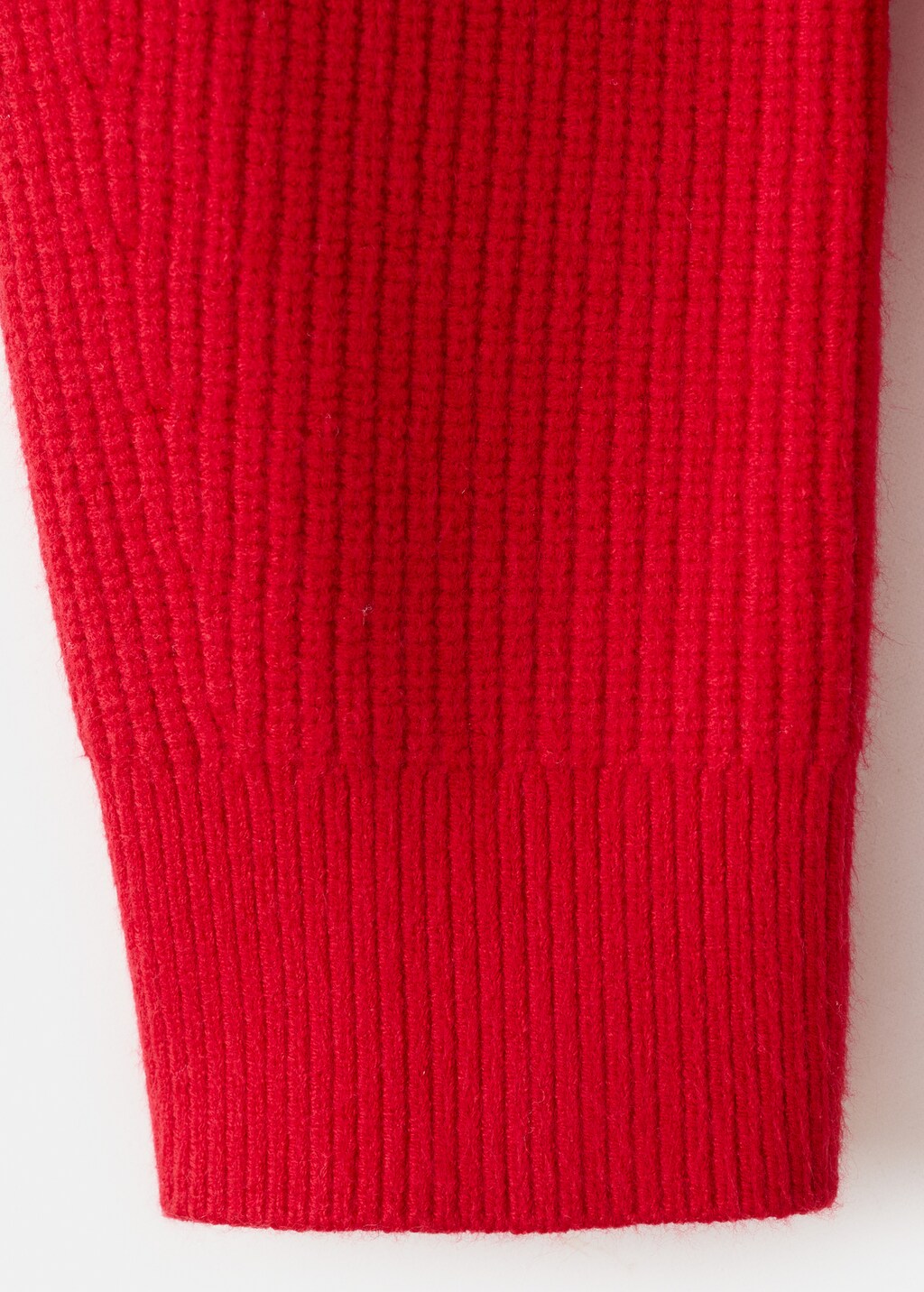 Sweater with contrasting zipper collar - image 4