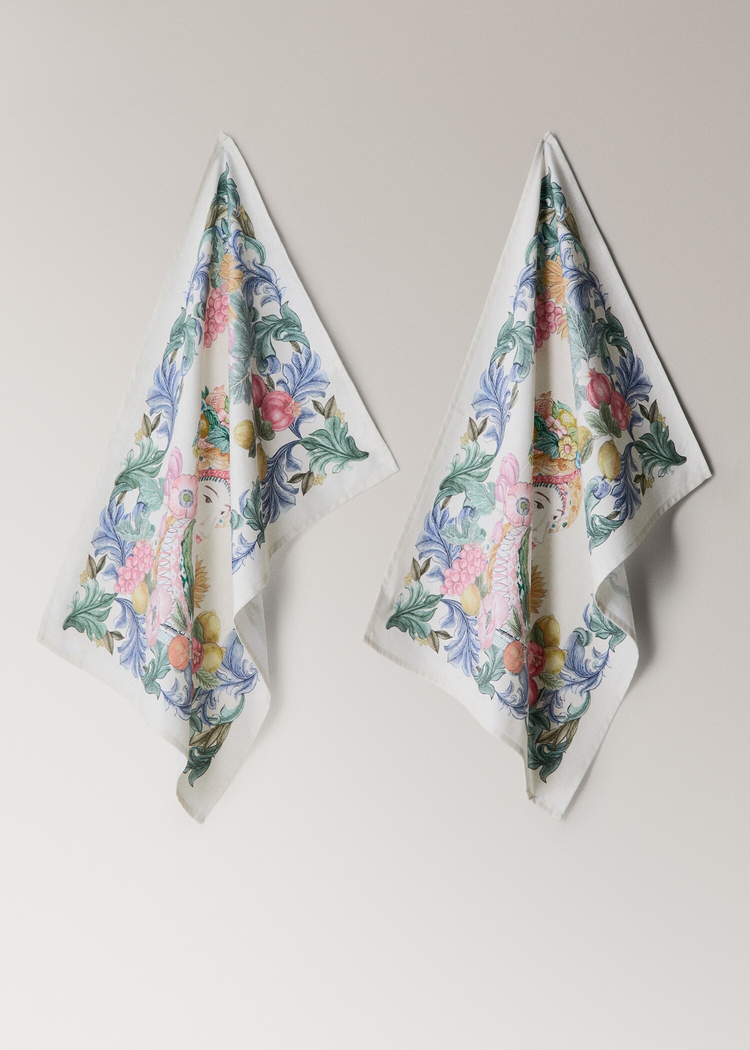 Paños cocina estampado frutal - Article sense model