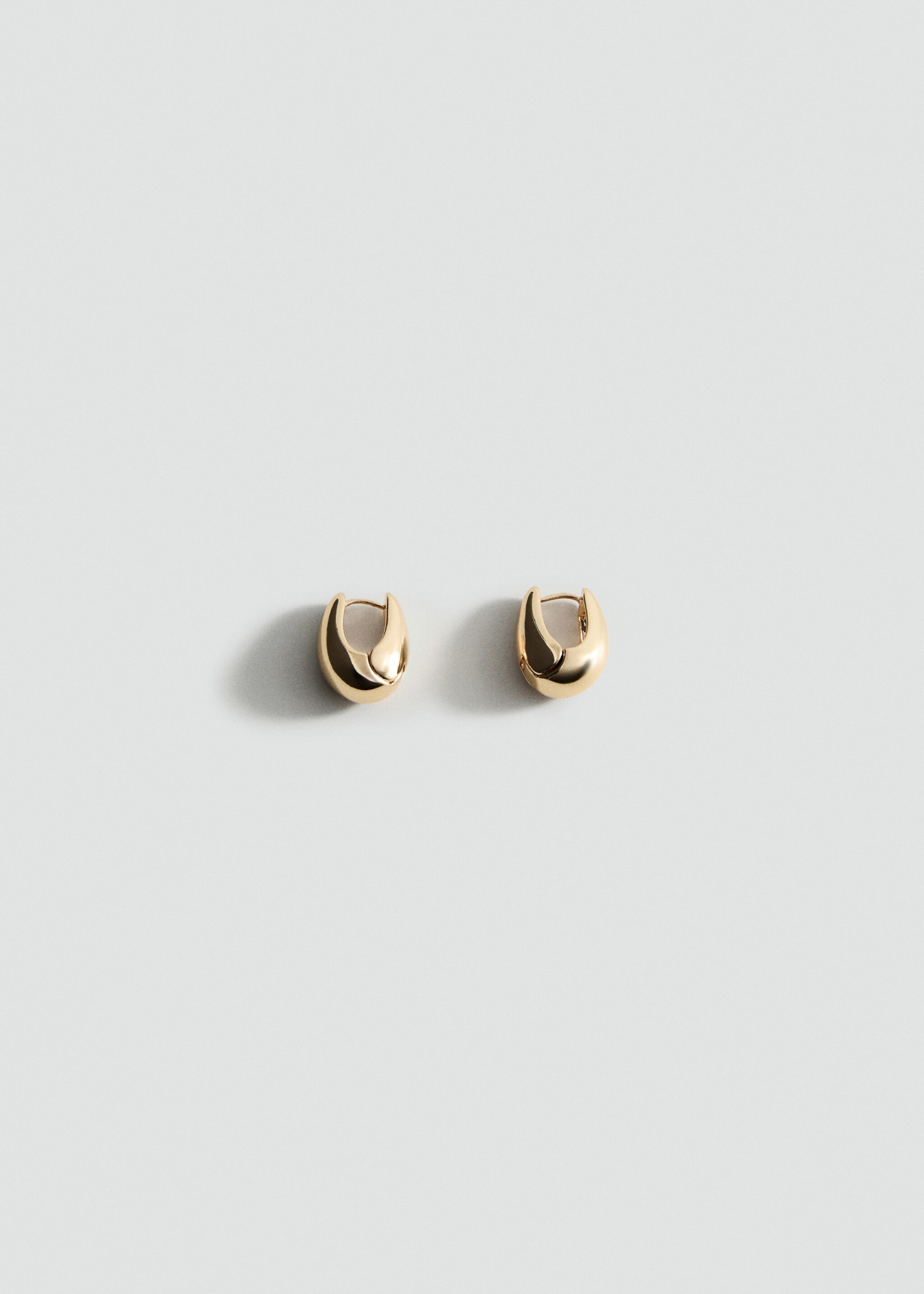 Volume hoop earrings - Article without model, Gold. Ref: 27041345-00.