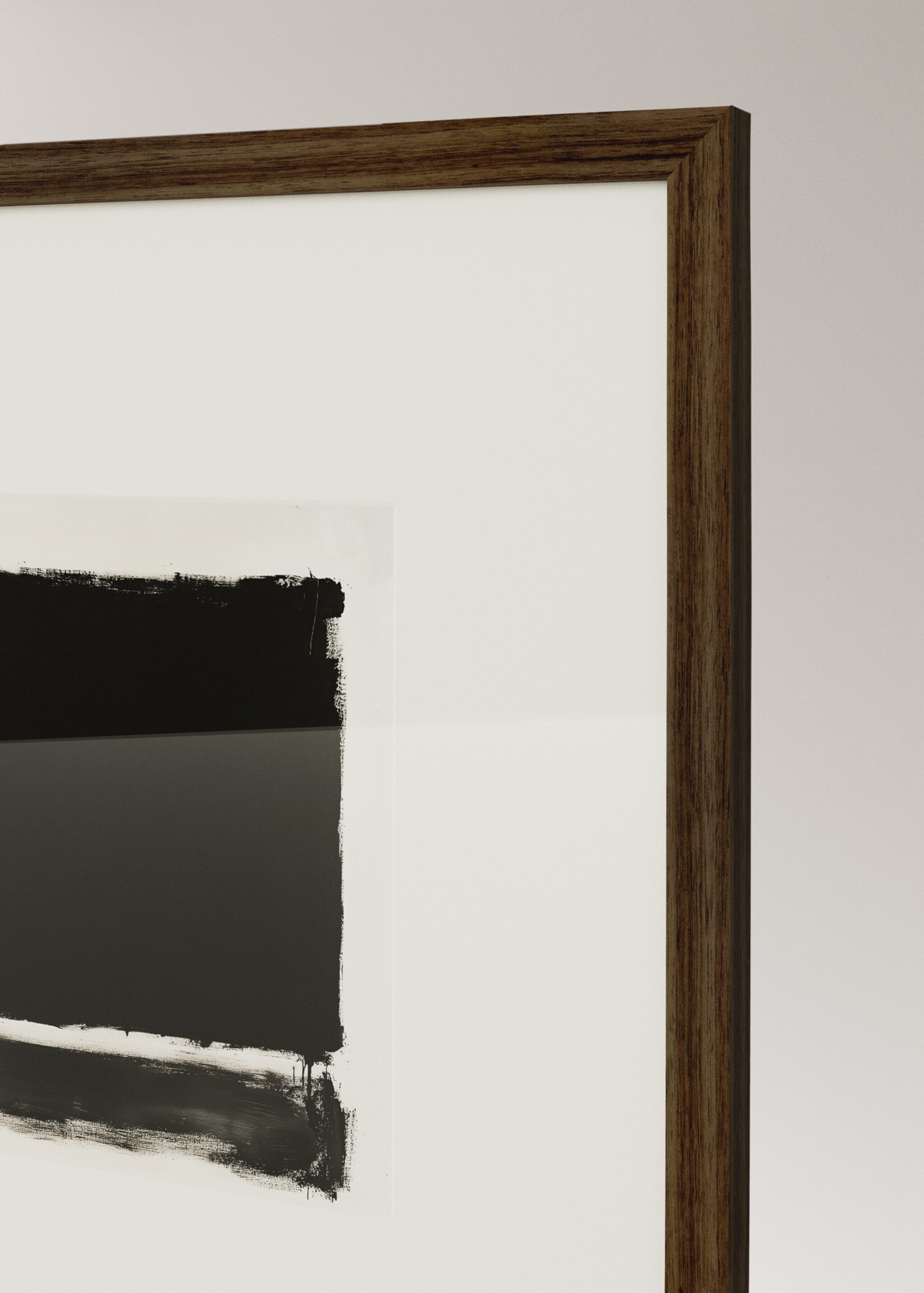 abstract artistic painting - Details of the article 2, Black. Ref: 27041346-00.