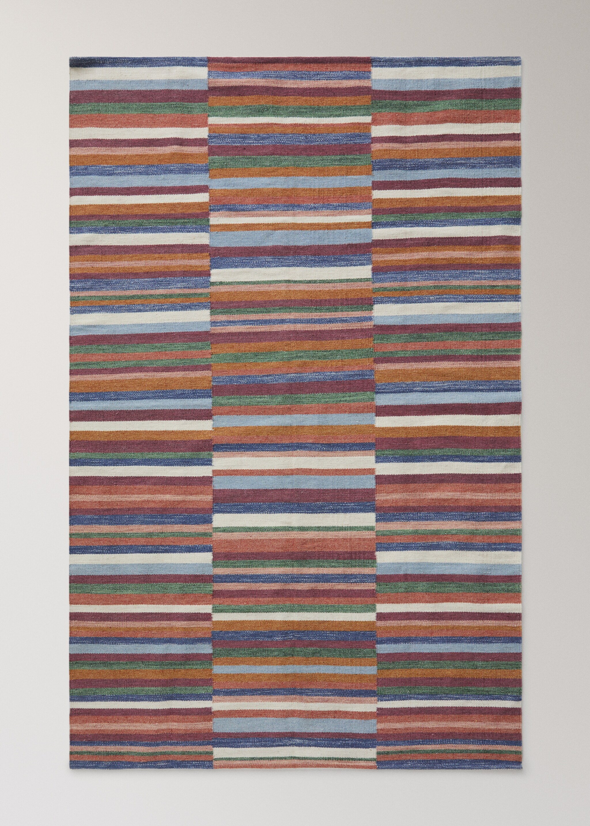 Multicolor wool rug - Article without model, Blue. Ref: 27041515-00.