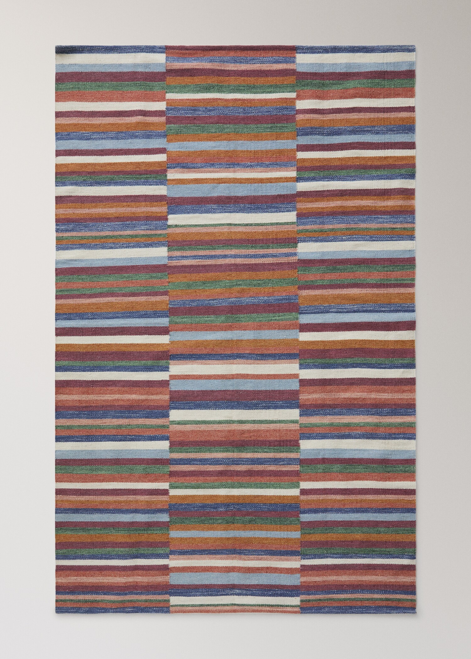 Multicolor wool rug - Article without model