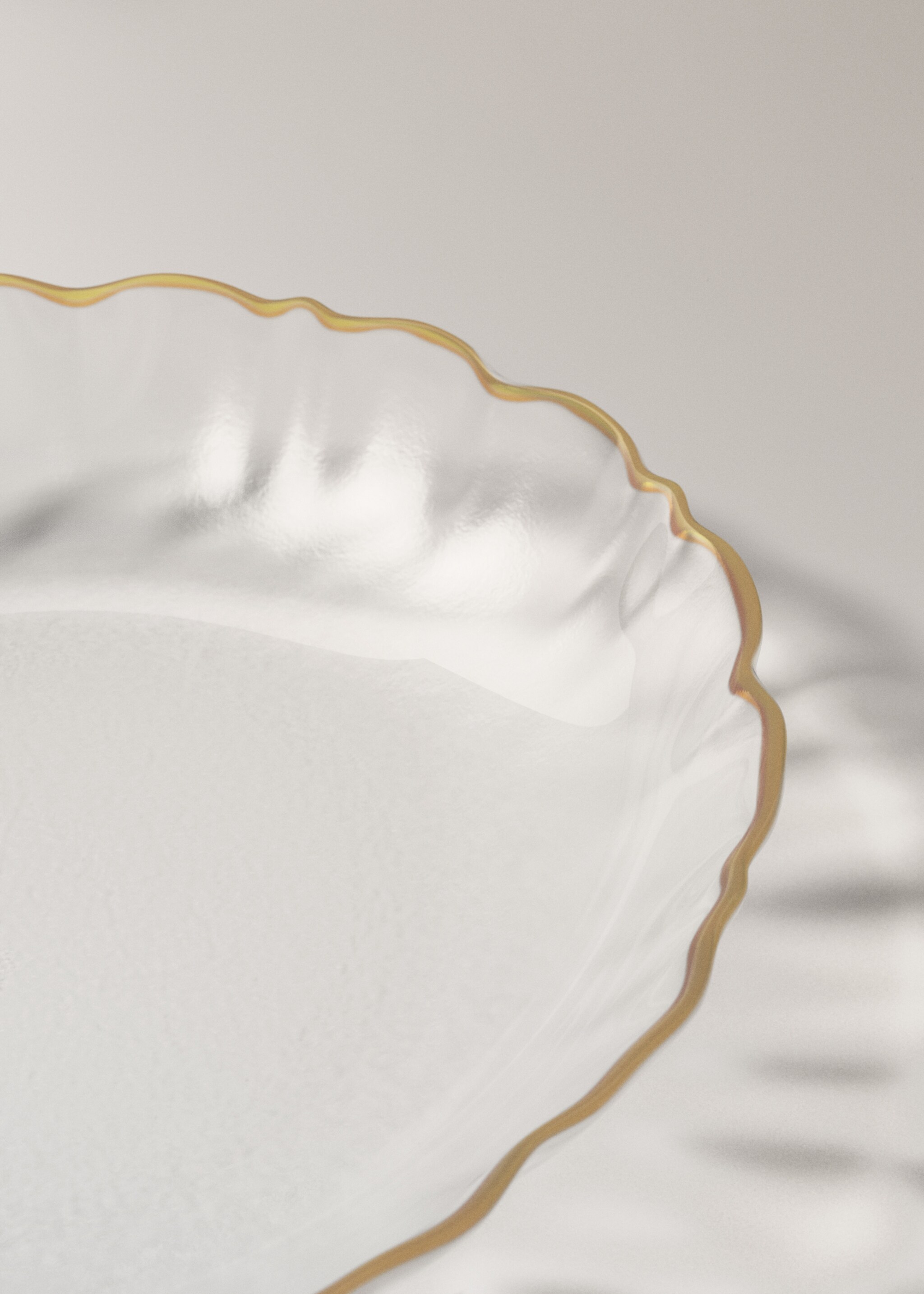 Bol en verre contraste - Détail de l'article 1, Gris glacé. Ref: 27041531-00.