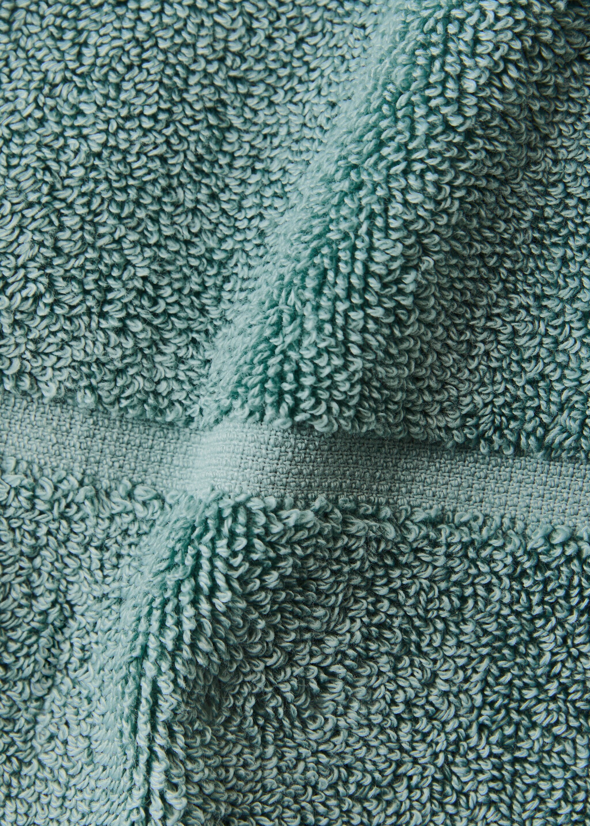 Badmatta i bomullsfrotté - Detaljer om artikeln 1, Aqua Grön. Ref: 27041532-00.