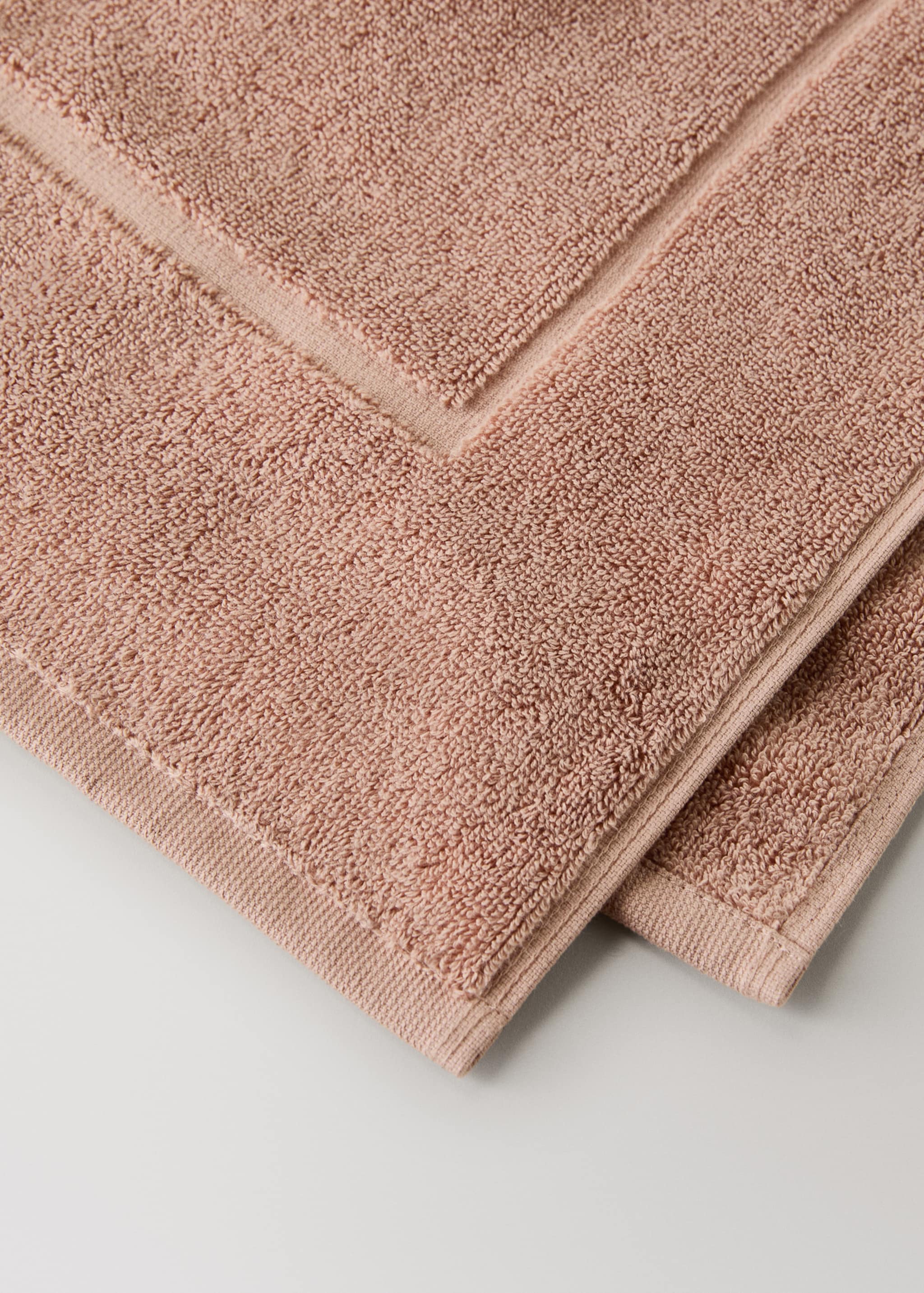 Catifa bany cotó ris - Detall de l'article 2, Nude. Ref: 27041532-00.