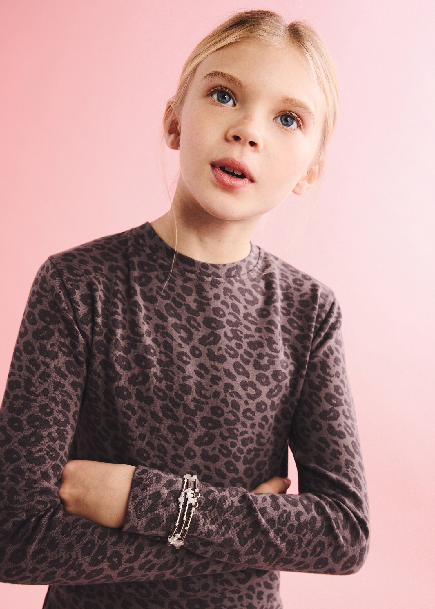 Animal print T-shirt - Medium plane