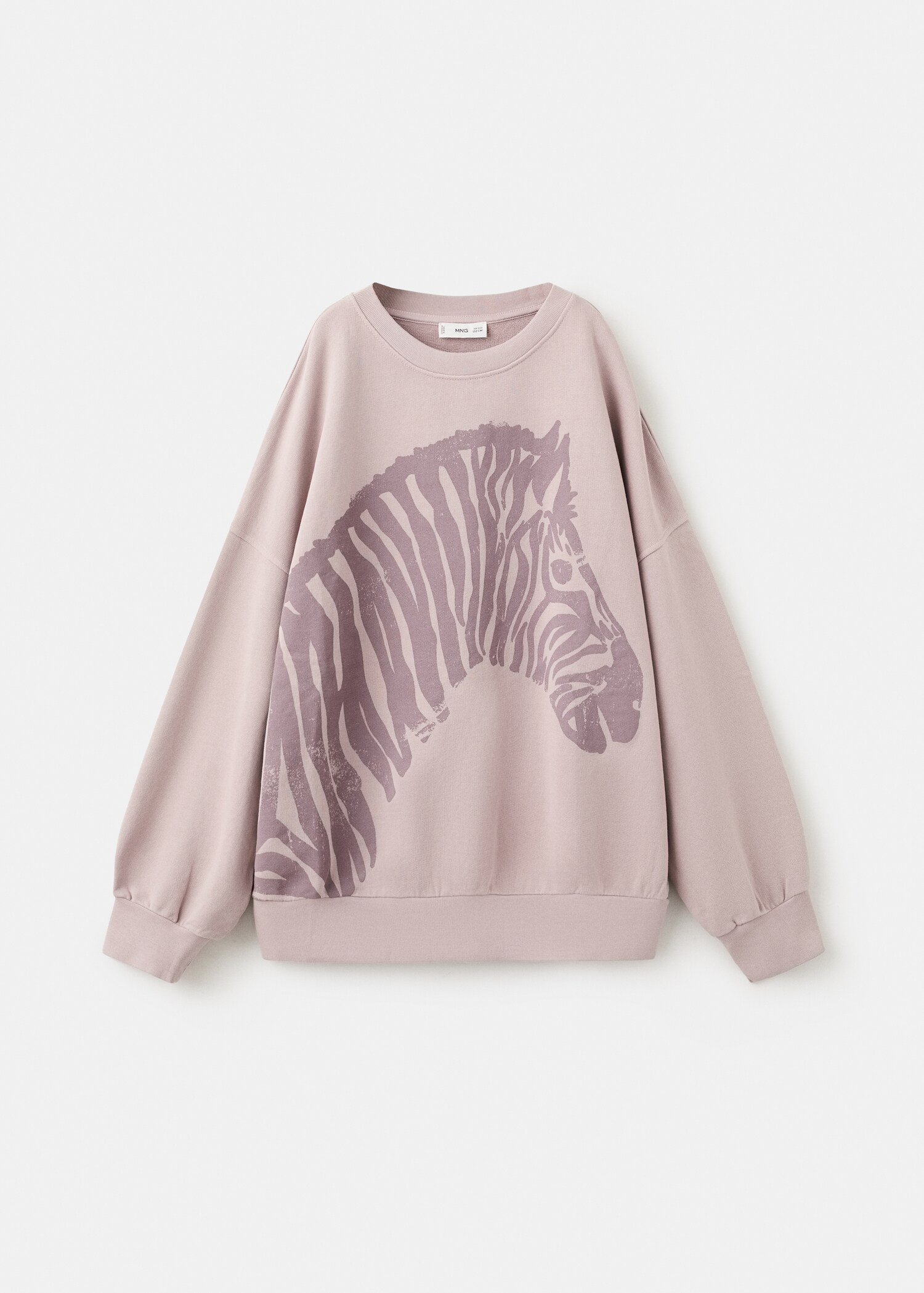 Oversized printed sweatshirt - Article without model