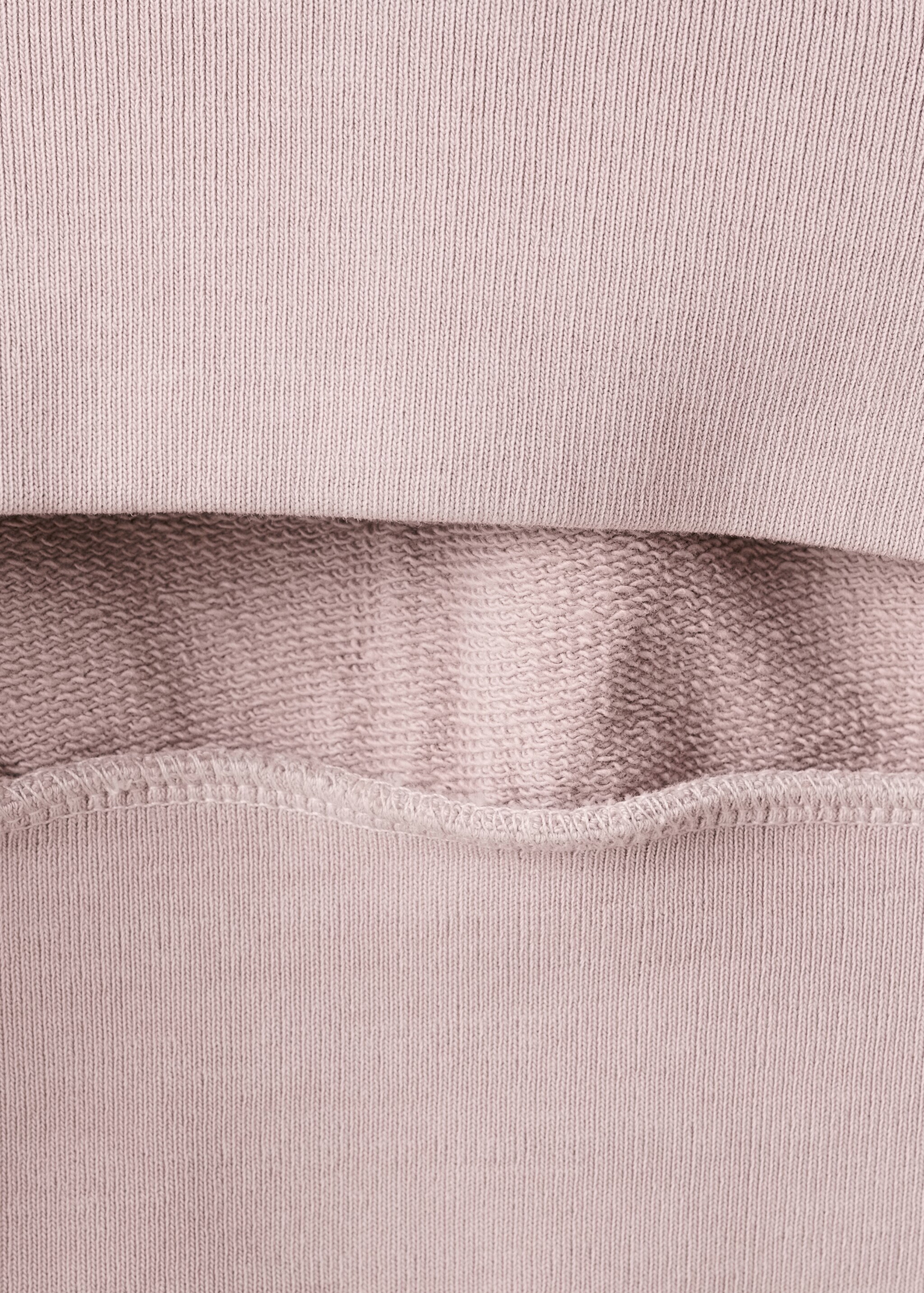 Oversized printed sweatshirt - Details of the article 0, Pink. Ref: 27041537-00.