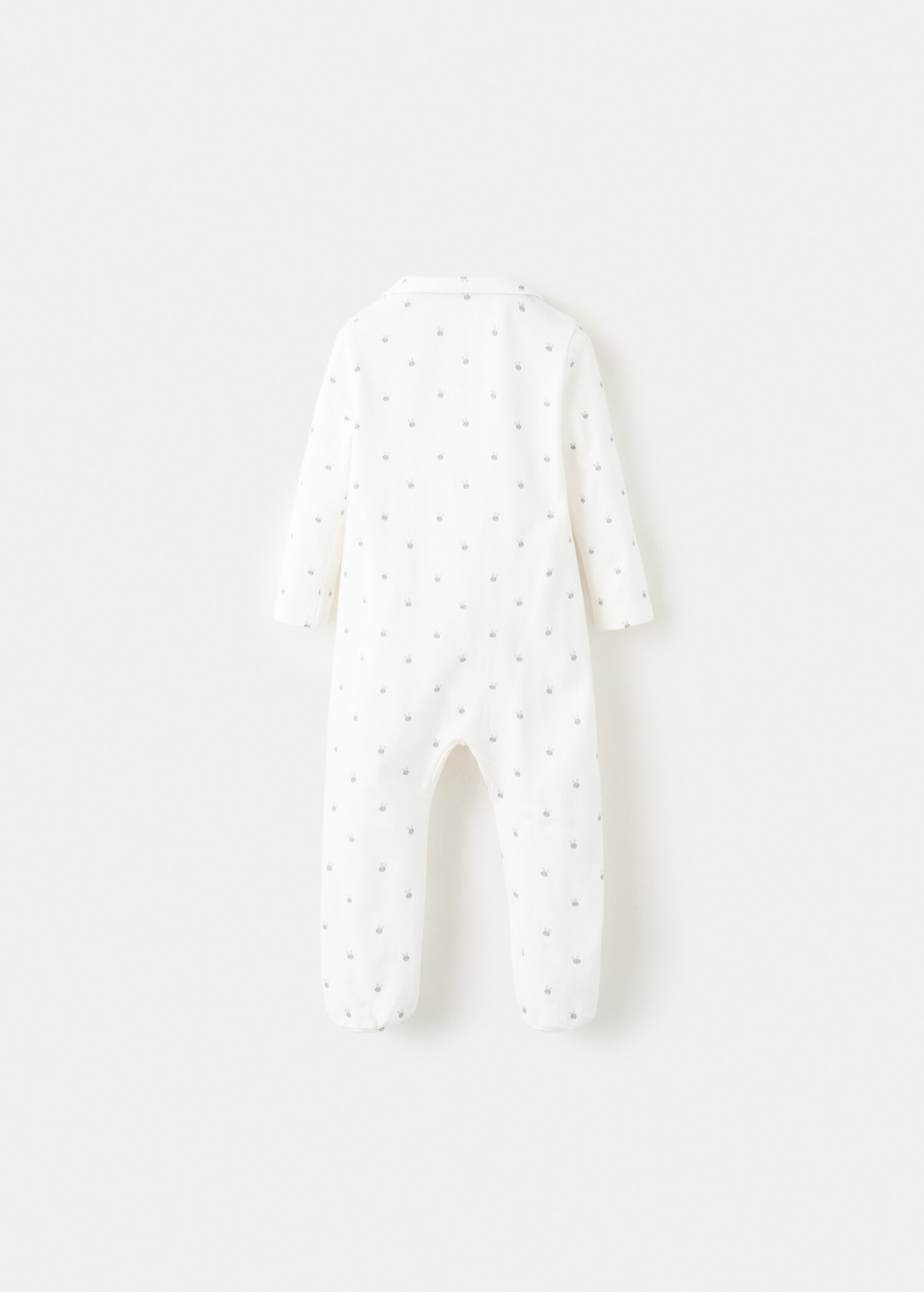 Printed long pyjamas - Reverse of the article