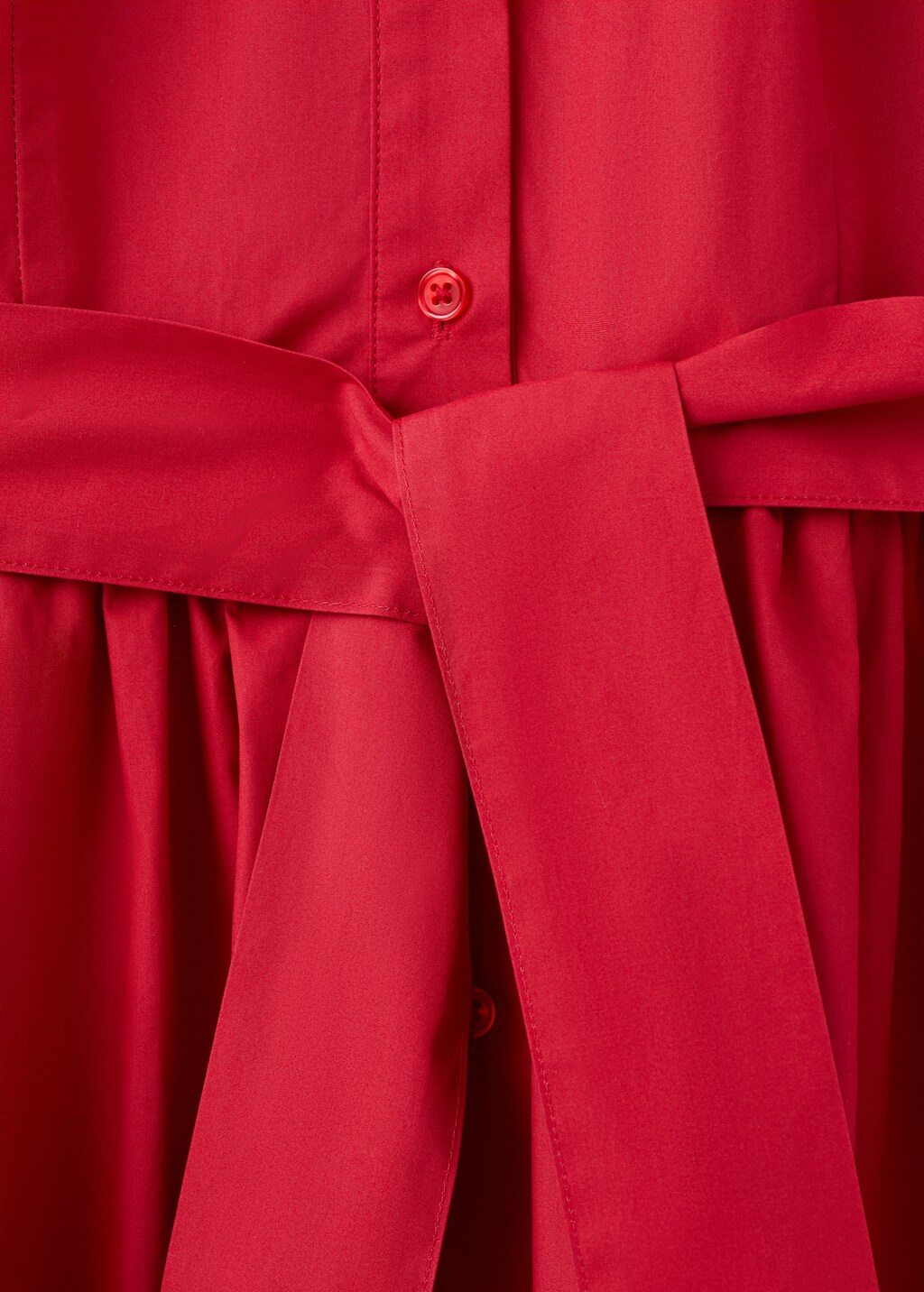 Mango Belt shirt dress