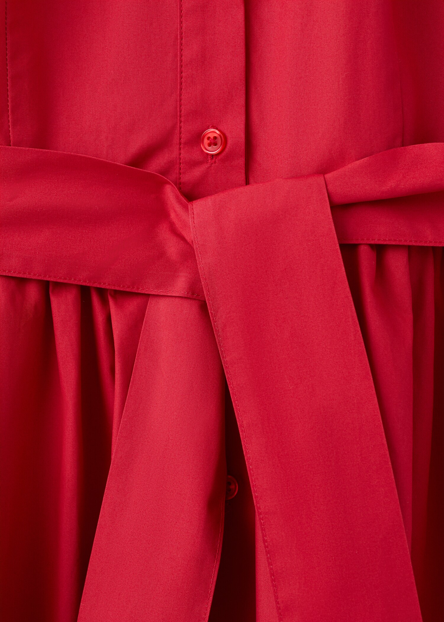 Vestido camisero cinturón - Detalle del artículo 0