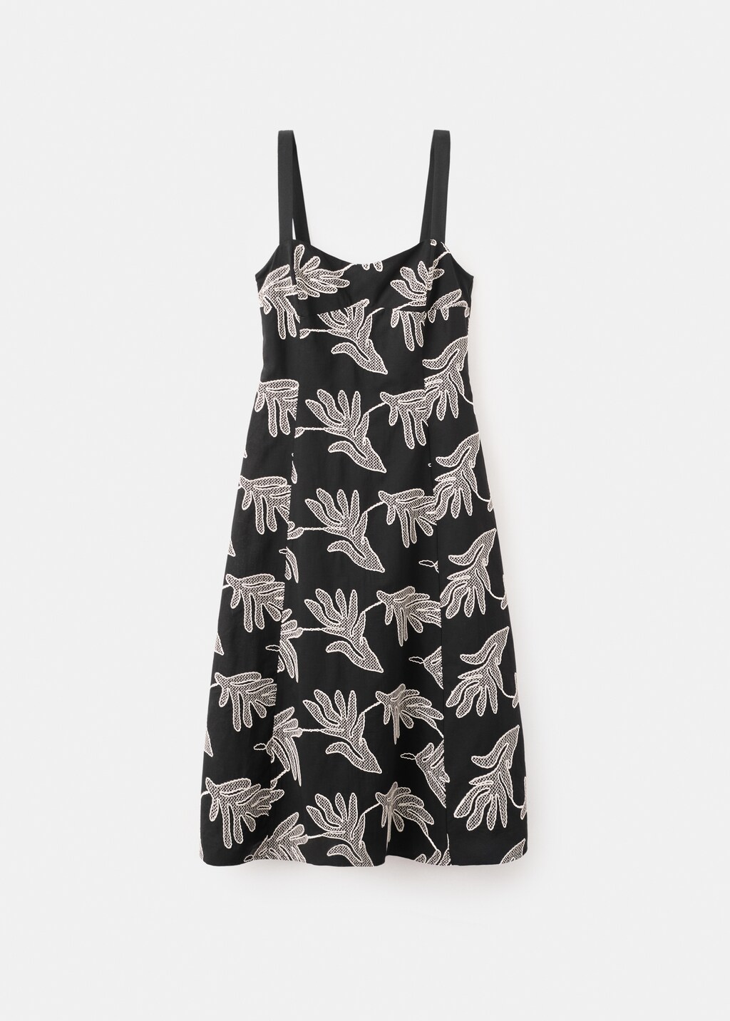 Floral embroidery dress - image 5