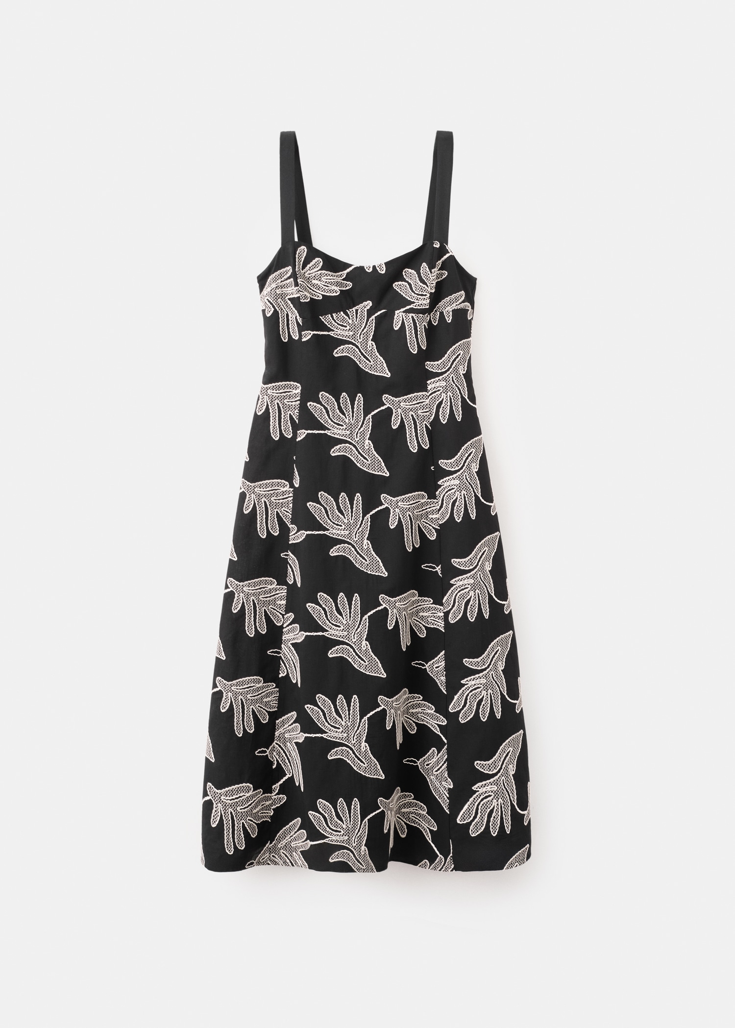 Floral embroidery dress - Article without model