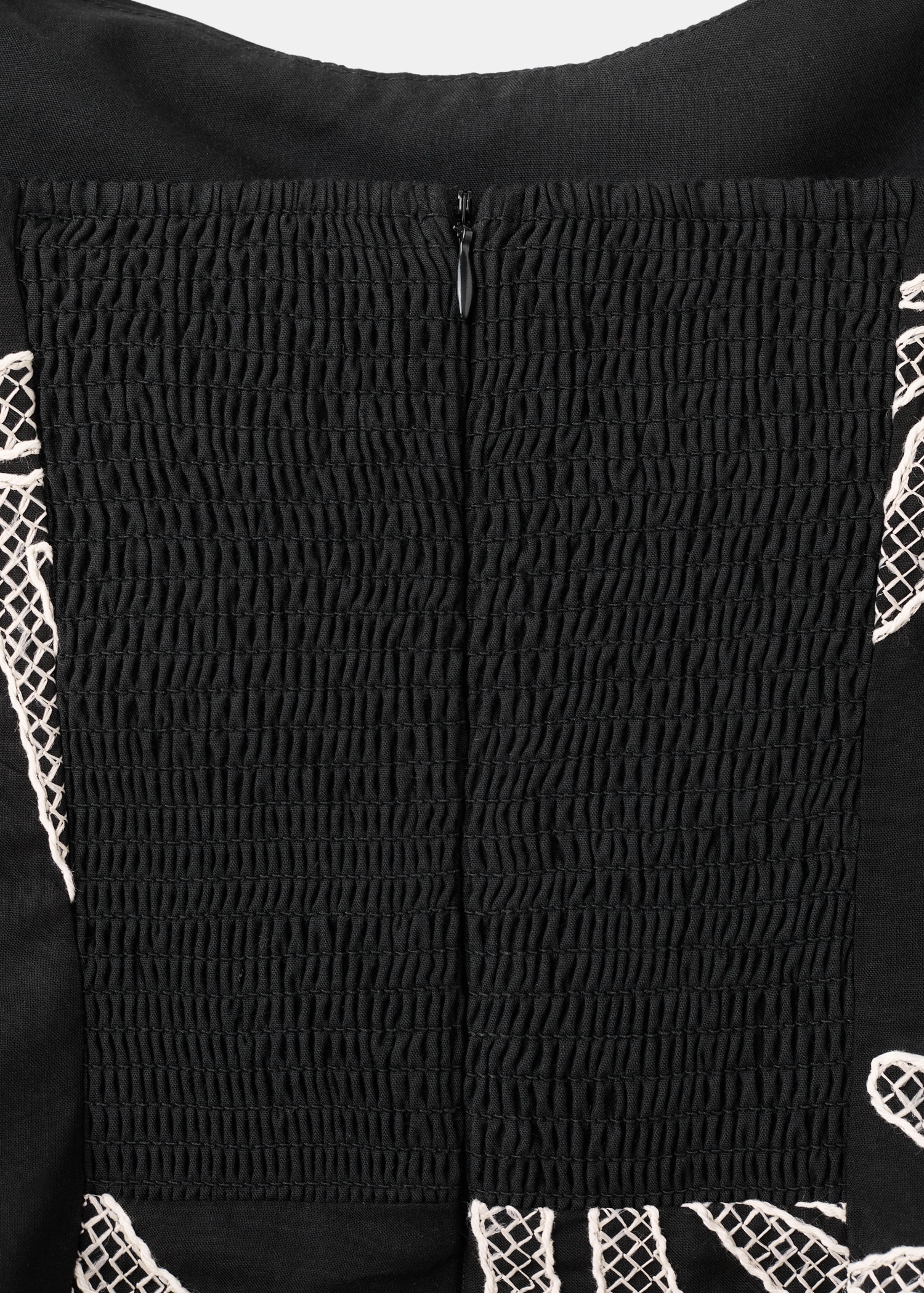 Floral embroidery dress - Details of the article 0