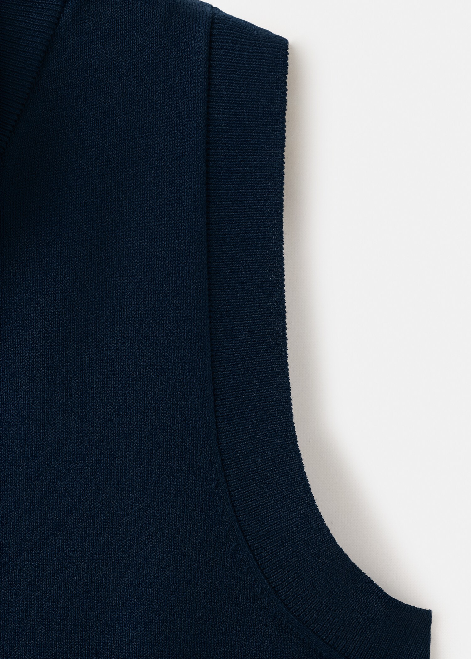 Gecombineerd gebreid gilet - Detail van het artikel 8