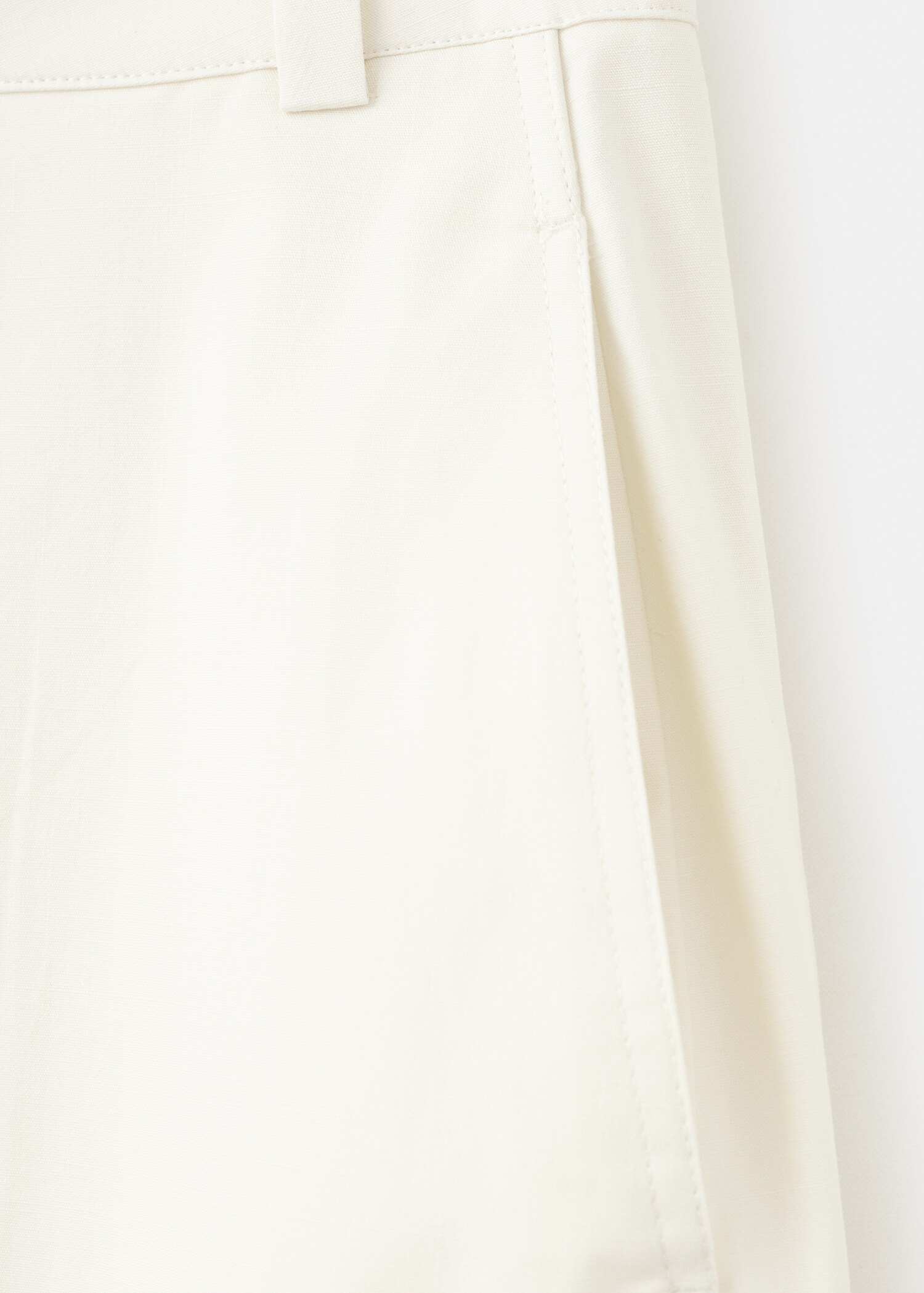 بنطلون قطني بقصة مستقيمة - تفاصيل المنتج 0