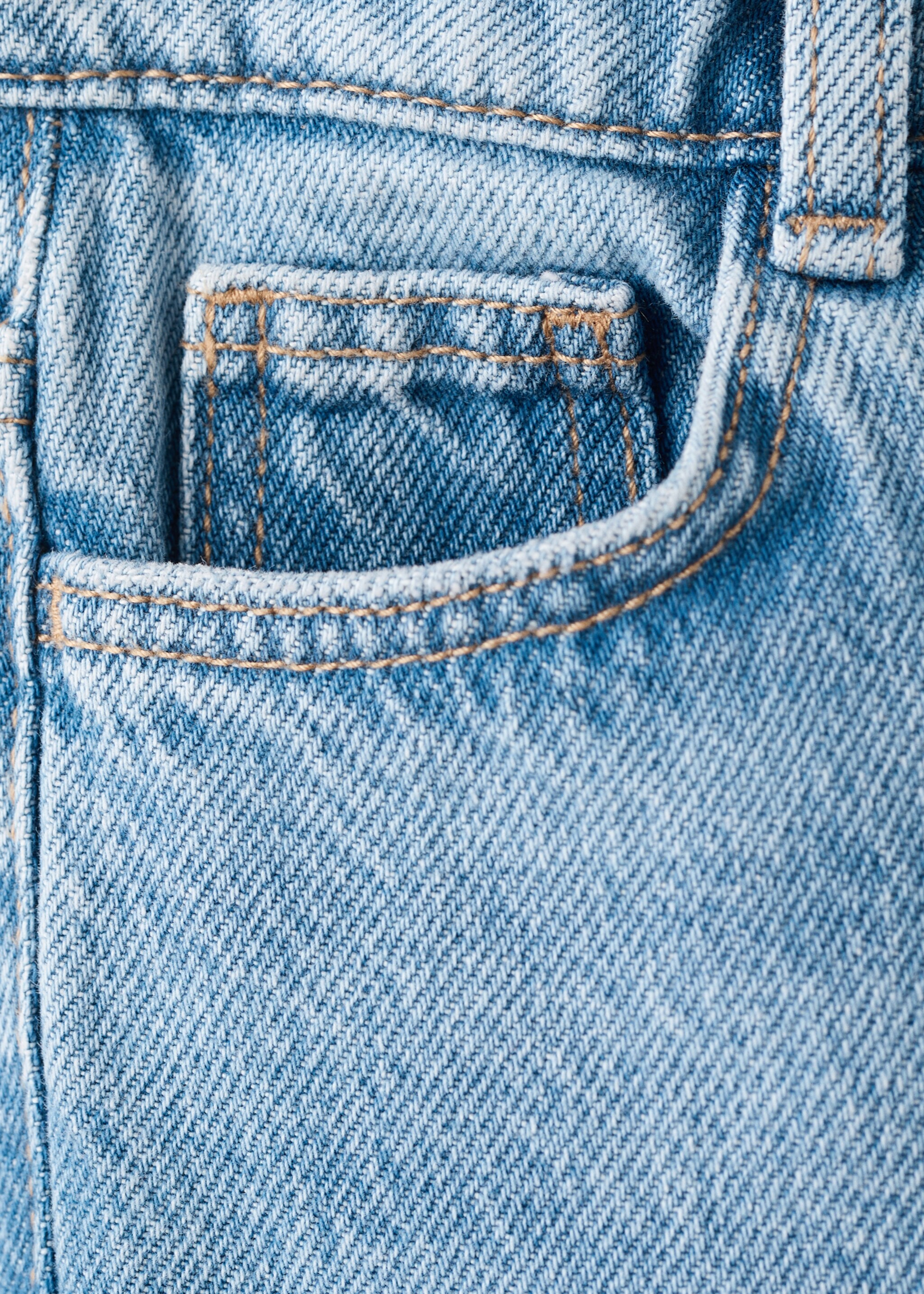 Jeans wide - Détail de l'article 0, Bleu moyen. Ref: 27042888-00.