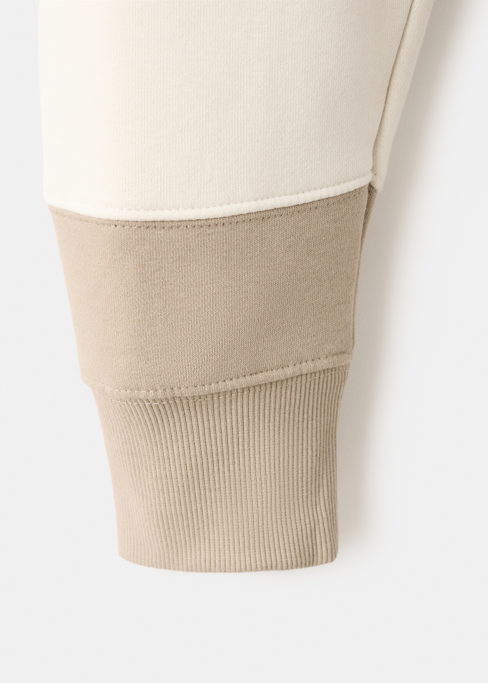 Sweat-shirt polo rayures - Détail de l'article 0, Marron moyen. Ref: 27042889-00.