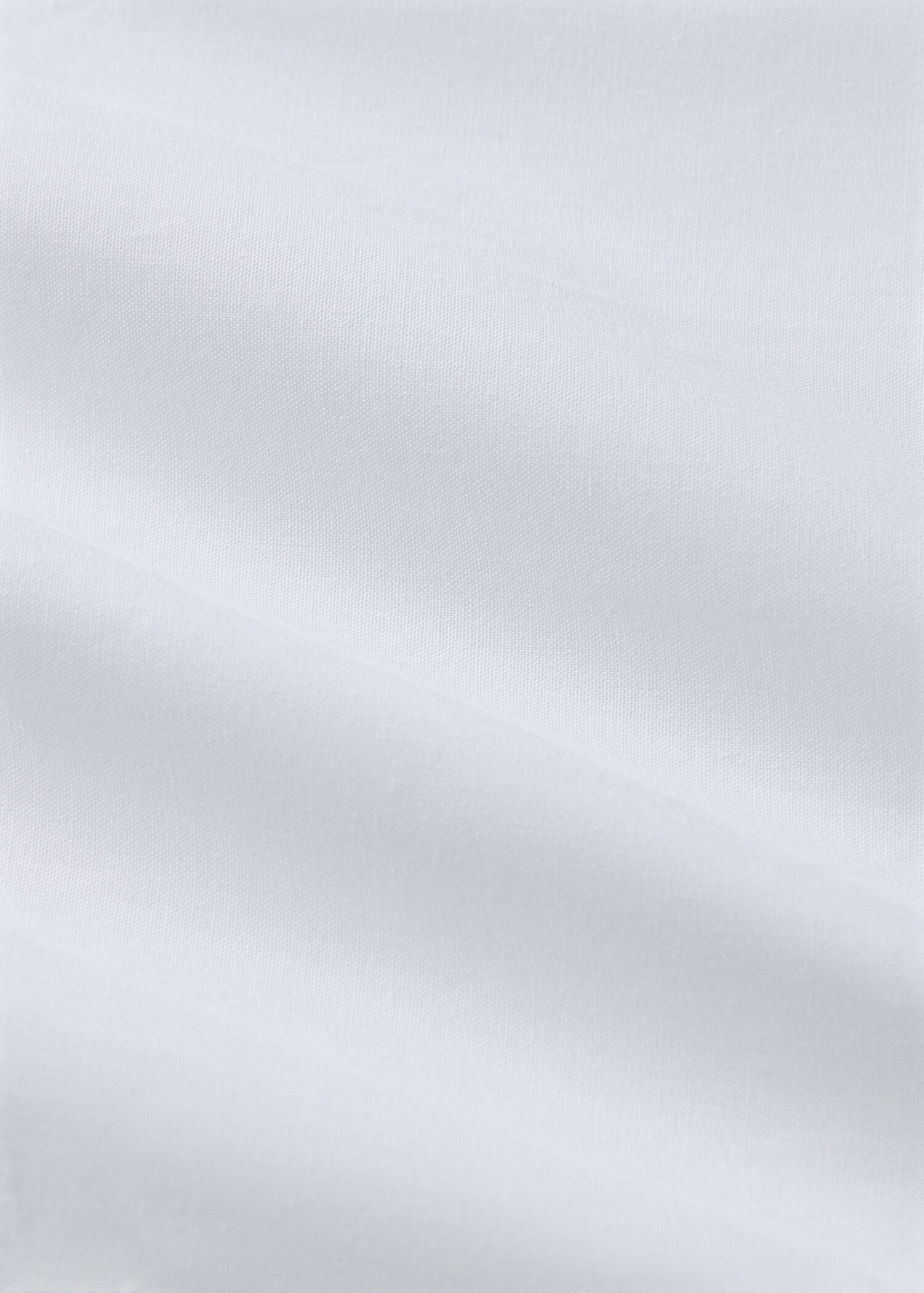 Wide contrast satin flat sheet 150/160 cm bed - Details of the article 1