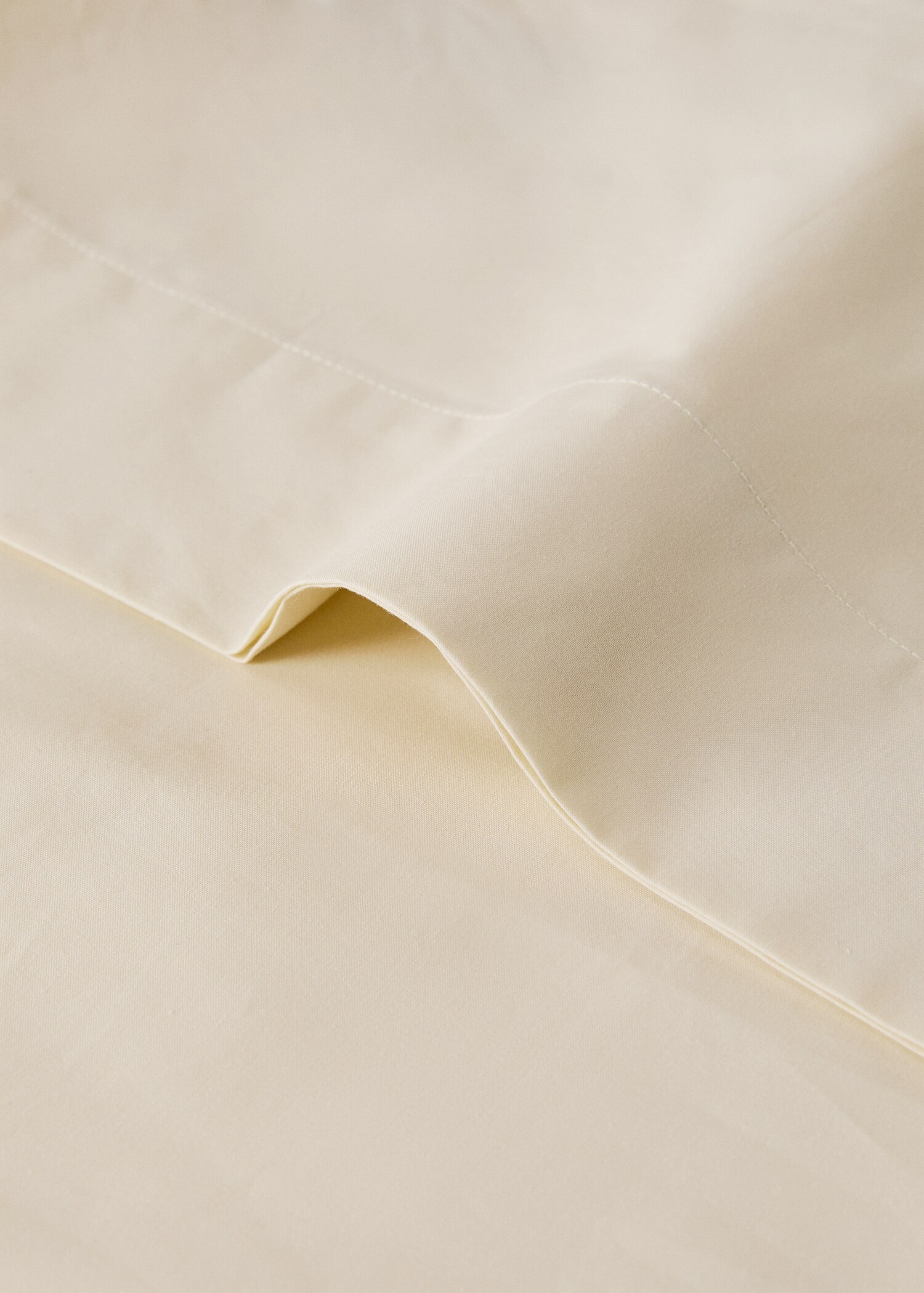 Percale cotton 200 thread pillow case 45x110cm - Details of the article 1