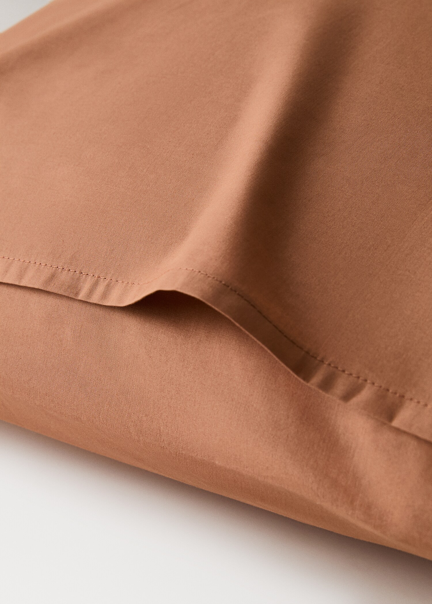 Two 200-thread count percale cotton pillowcases 50x75cm - Details of the article 2