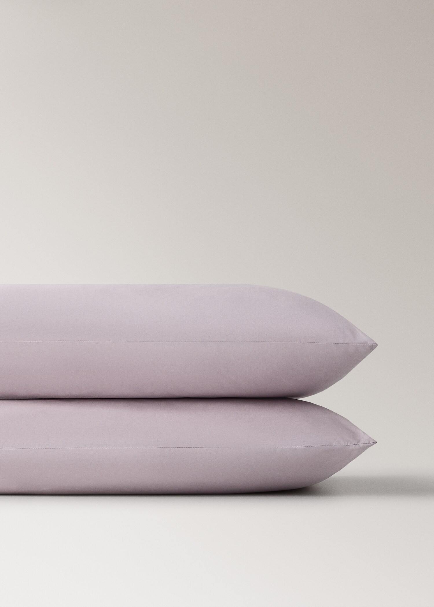 Two 200-thread count percale cotton pillowcases 50x75cm - Details of the article 3