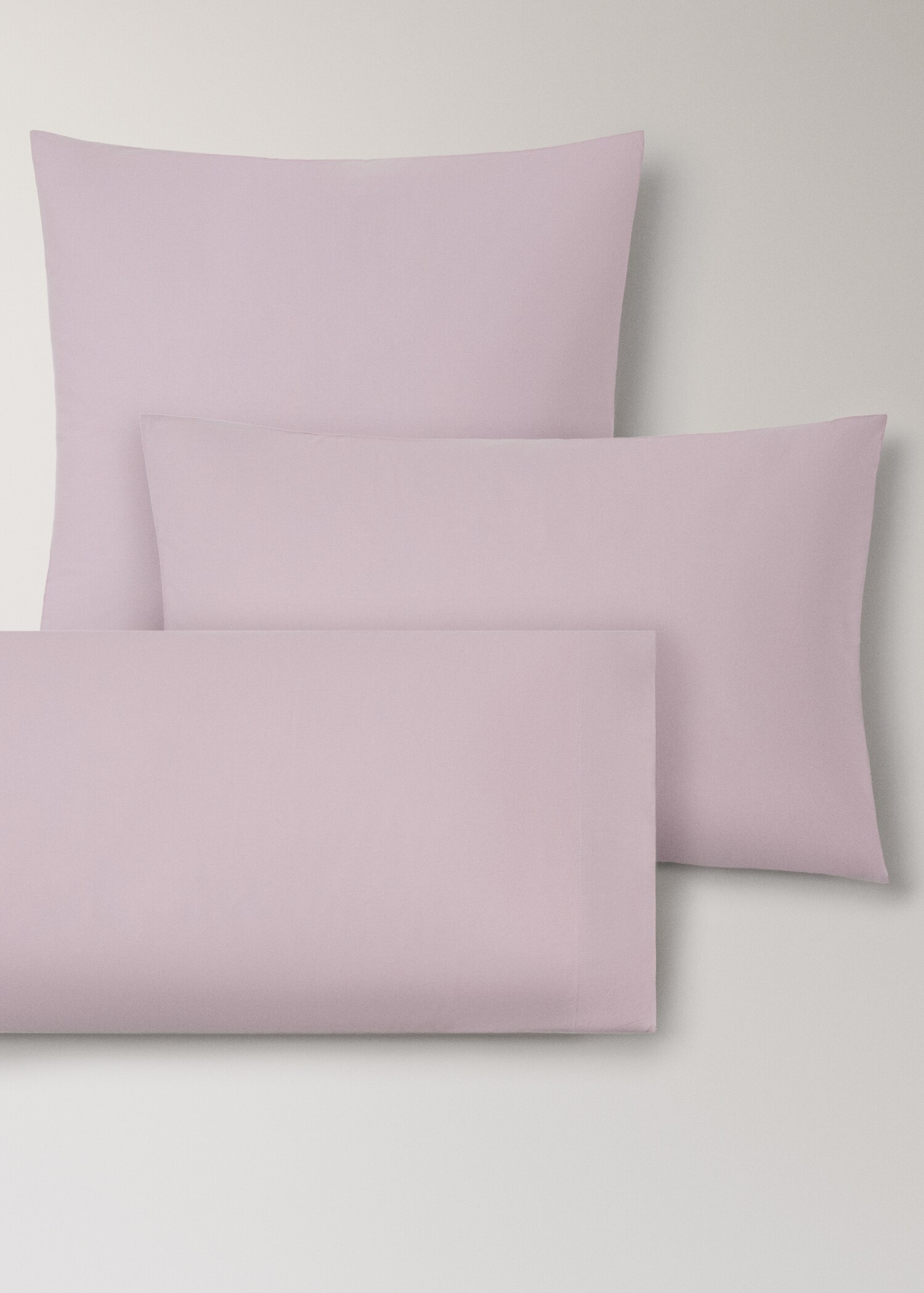 Two 200-thread count percale cotton pillowcases 50x75cm - Details of the article 4