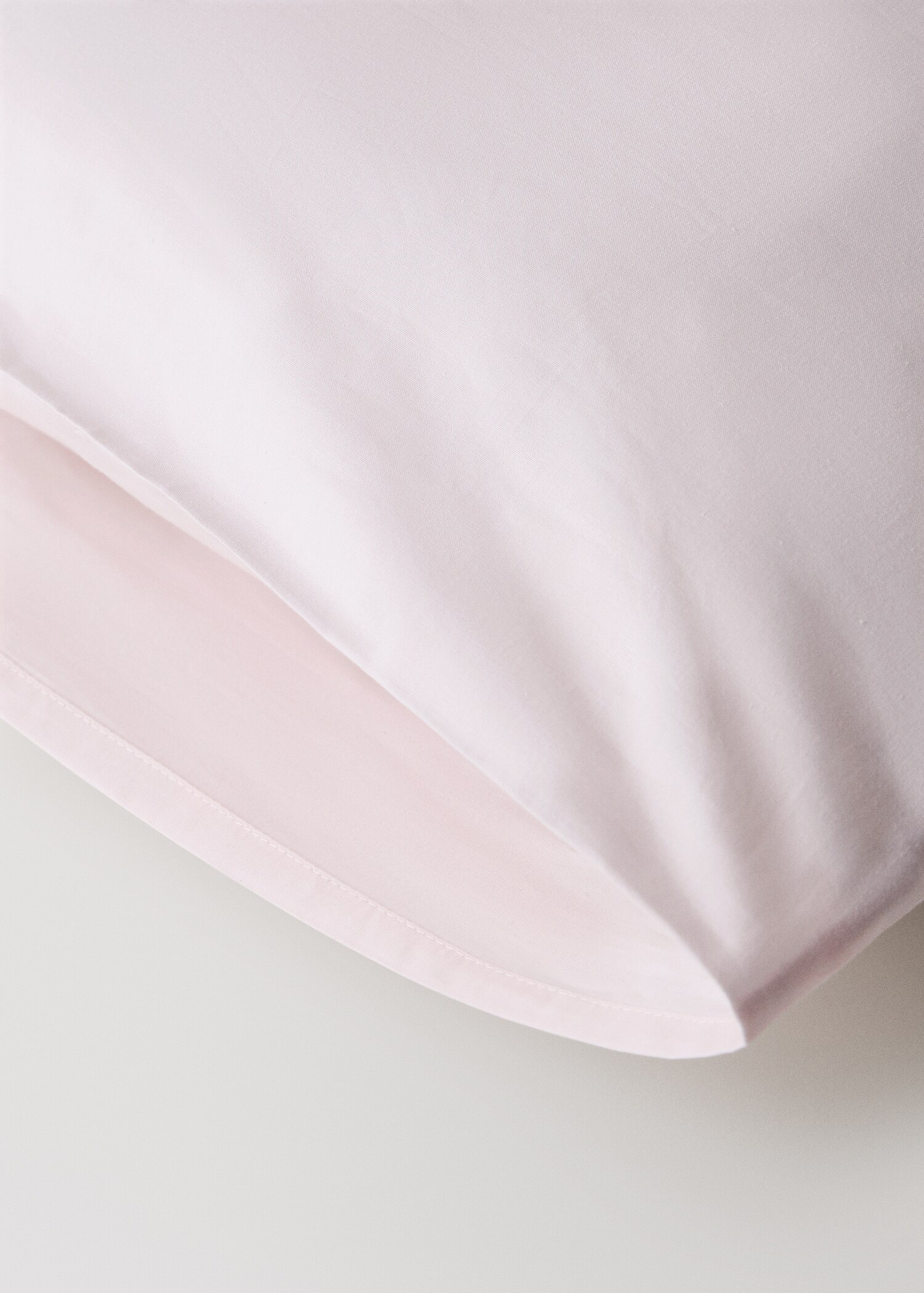 Two 200-thread count percale cotton pillowcases 50x75cm - Details of the article 2