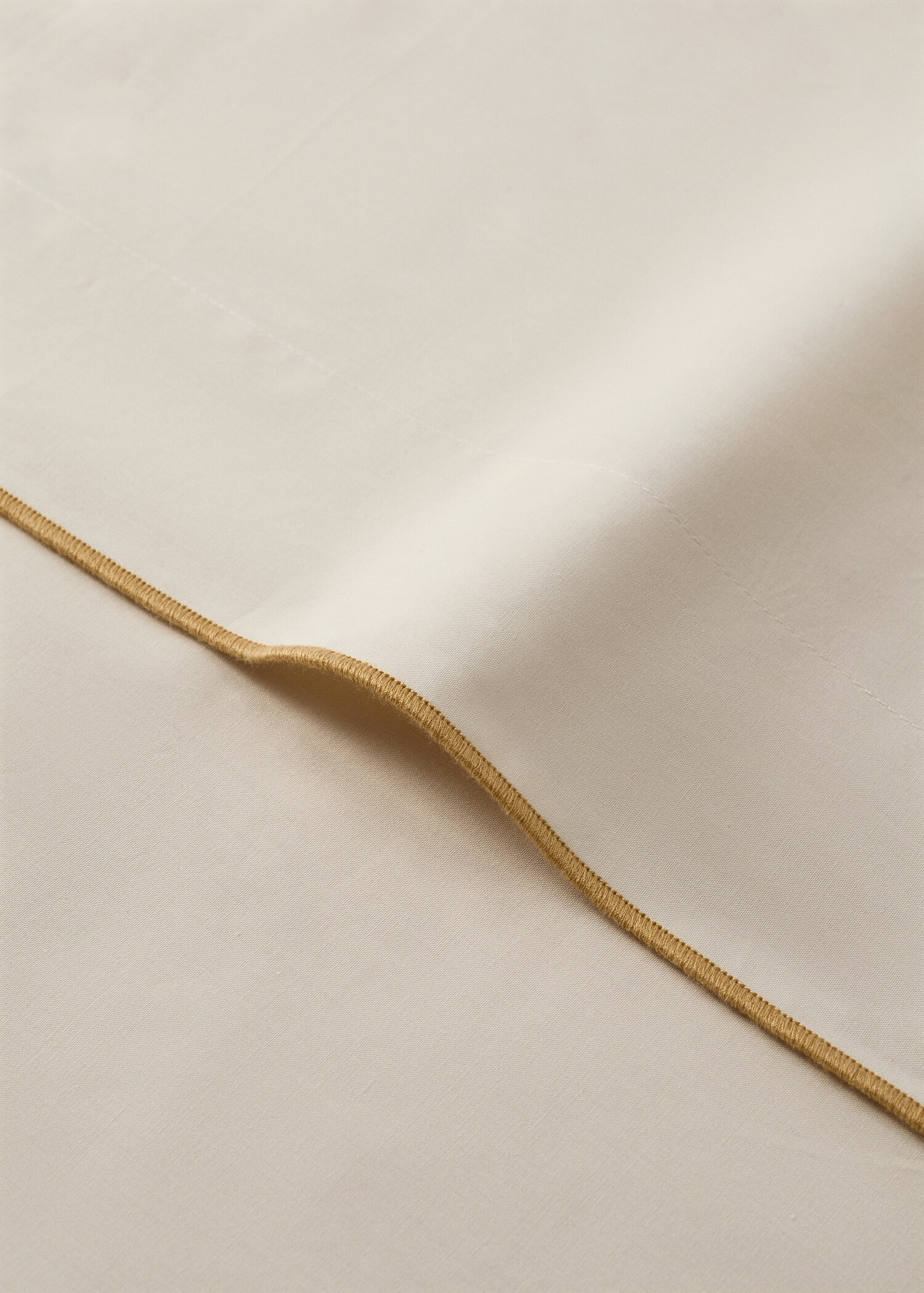 Taie d'oreiller percale de coton couleur réversible 45x110 cm - Détail de l'article 1