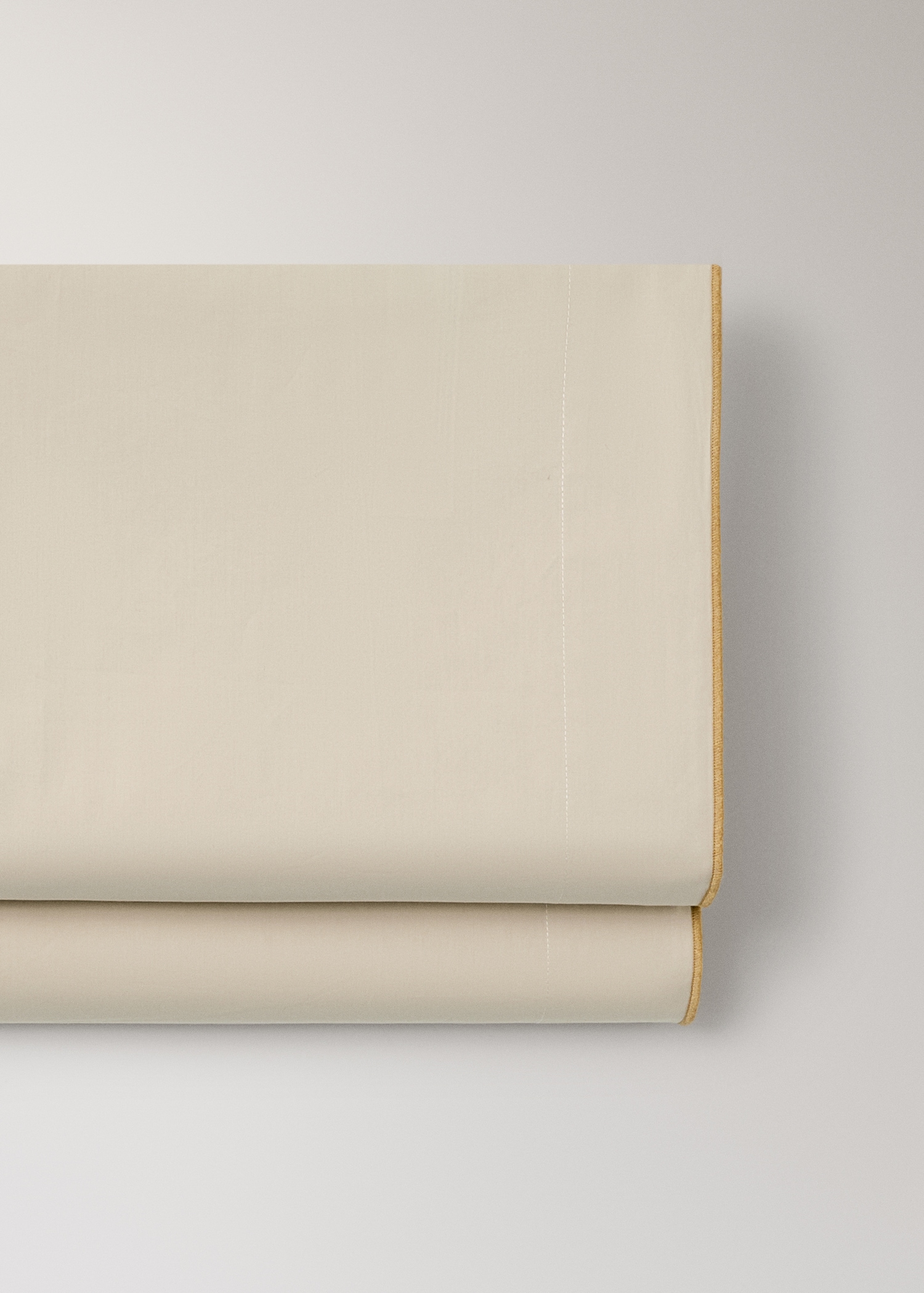 Drap plat percale de coton couleur réversible Lit 90 cm - Détail de l'article 2