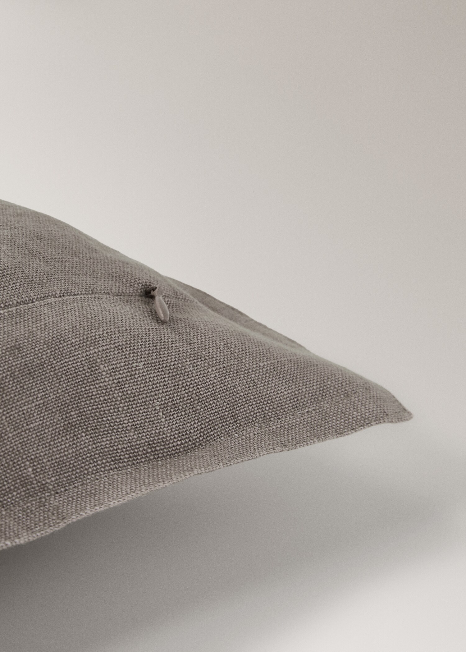 Linen cushion cover with flange 30x50 cm - Details of the article 3
