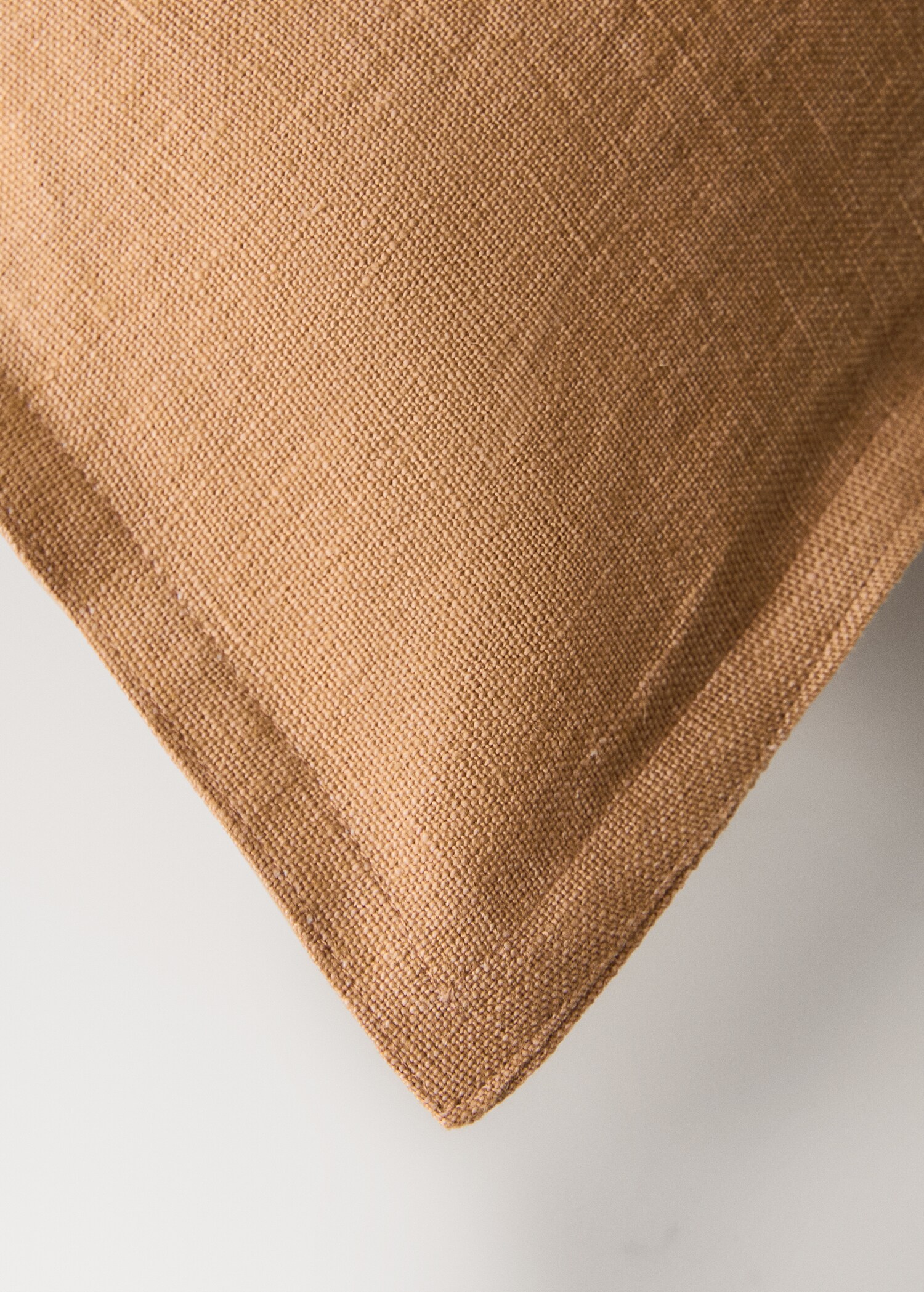 Linen cushion cover with flange 30x50 cm - Details of the article 2