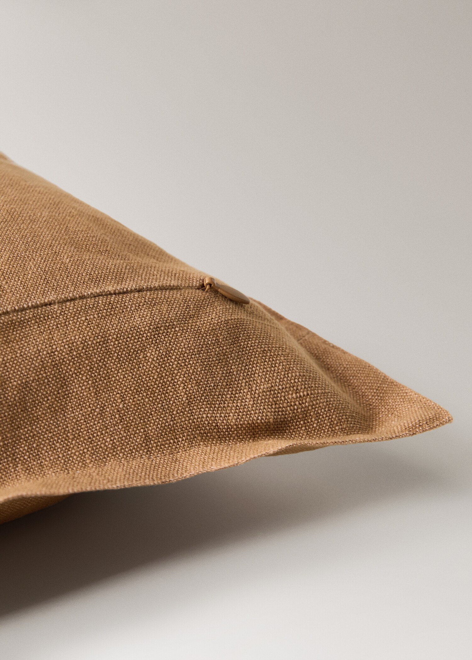 Linen cushion cover with flange 30x50 cm - Details of the article 3