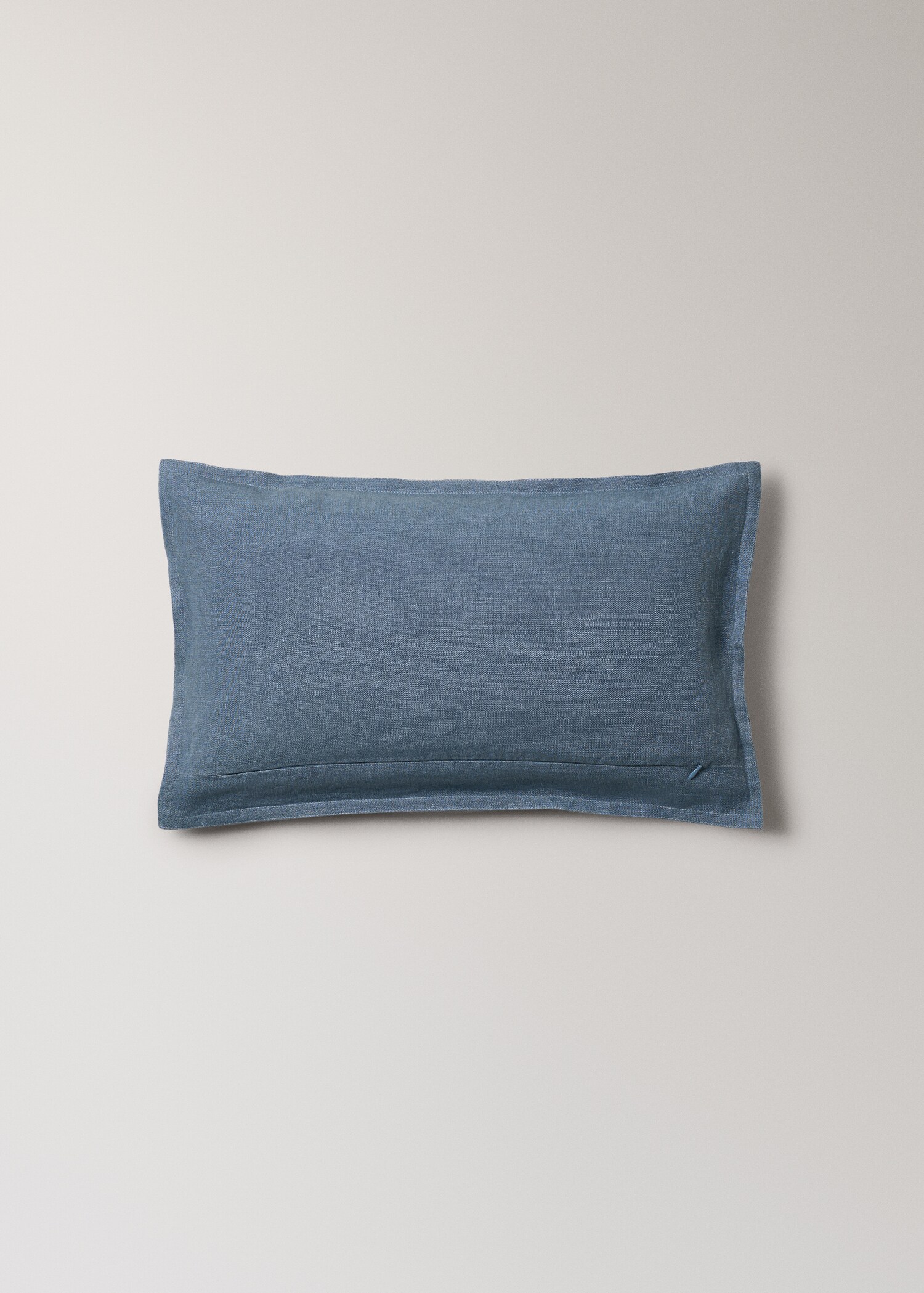 Linen cushion cover with flange 30x50 cm - Details of the article 1