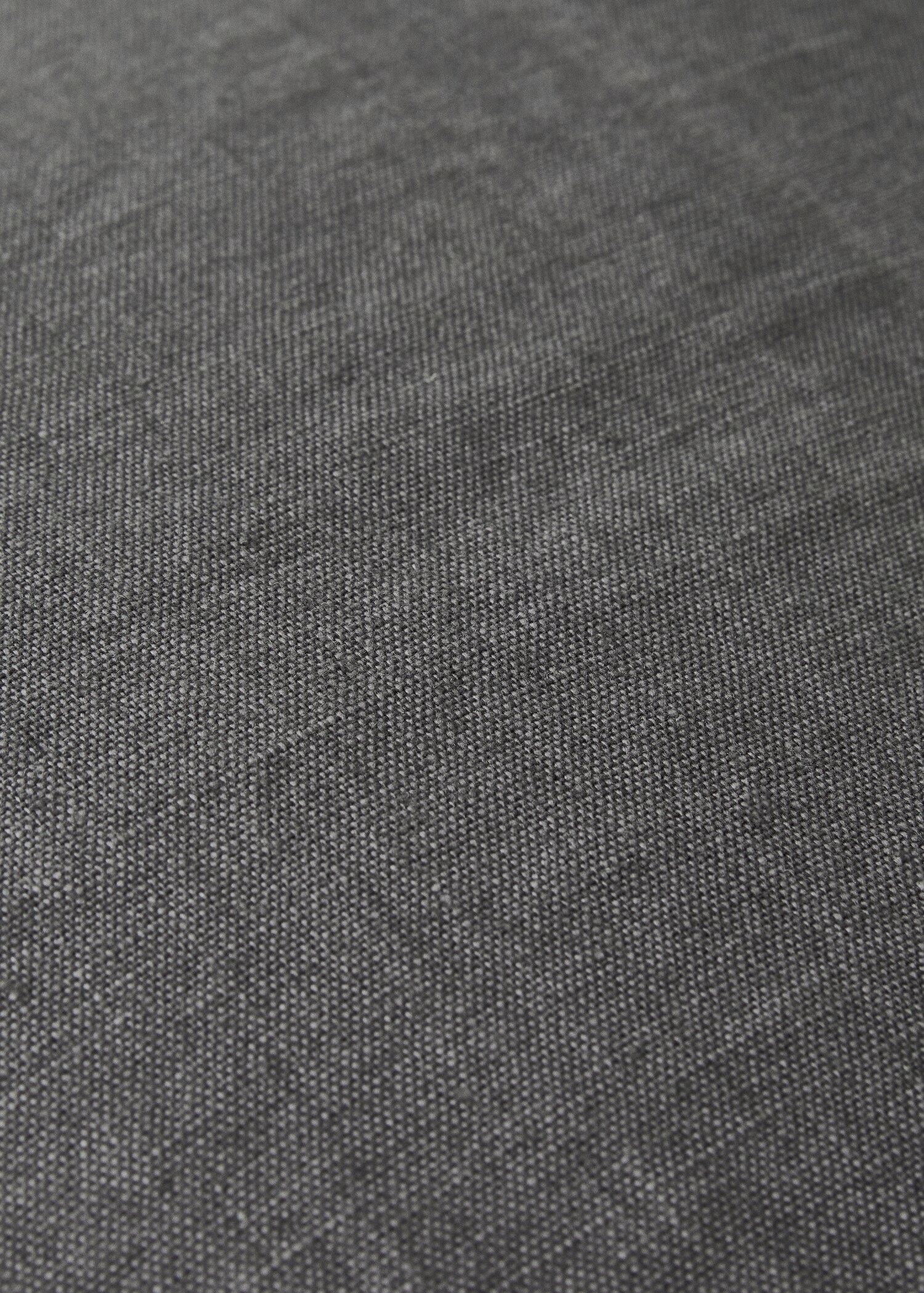 Linen cushion cover with flange 45x45 cm - Details of the article 4