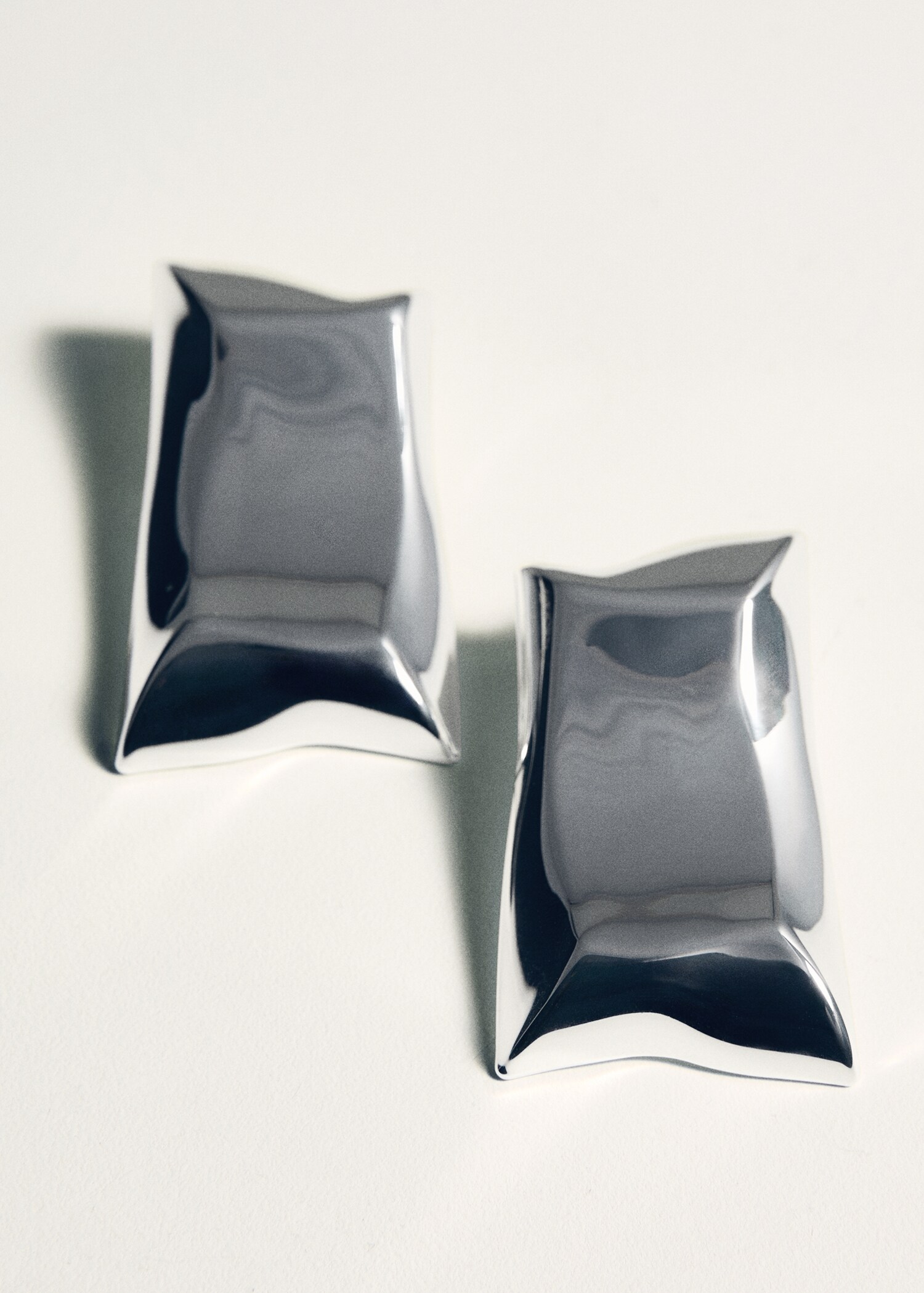 Pendientes metálicos irregulares - Detalle del artículo 5