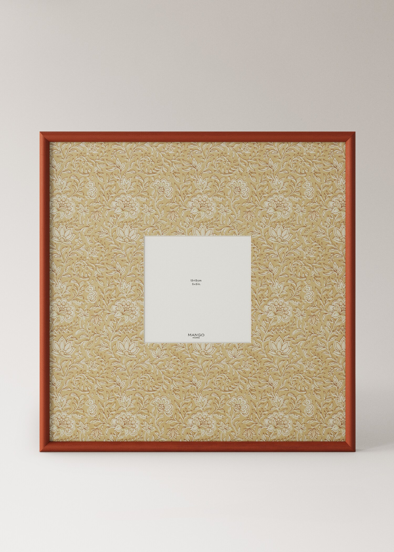Portafotos marc contrast estampat floral extragran - Article sense model