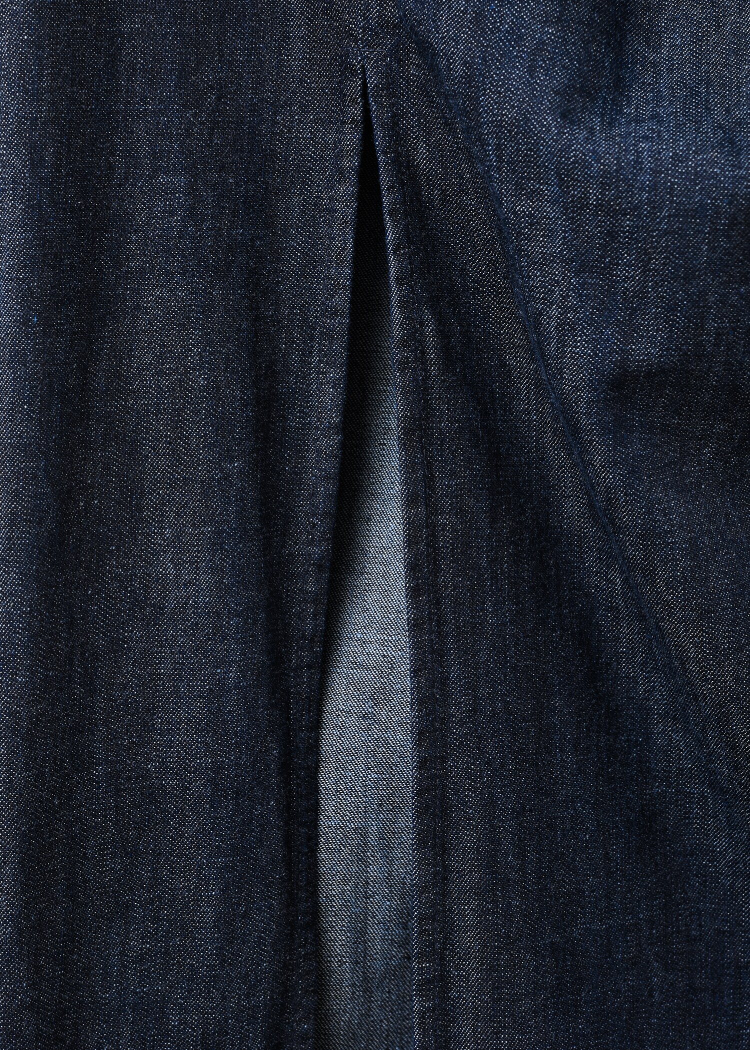 Asymmetric denim dress - Details of the article 0