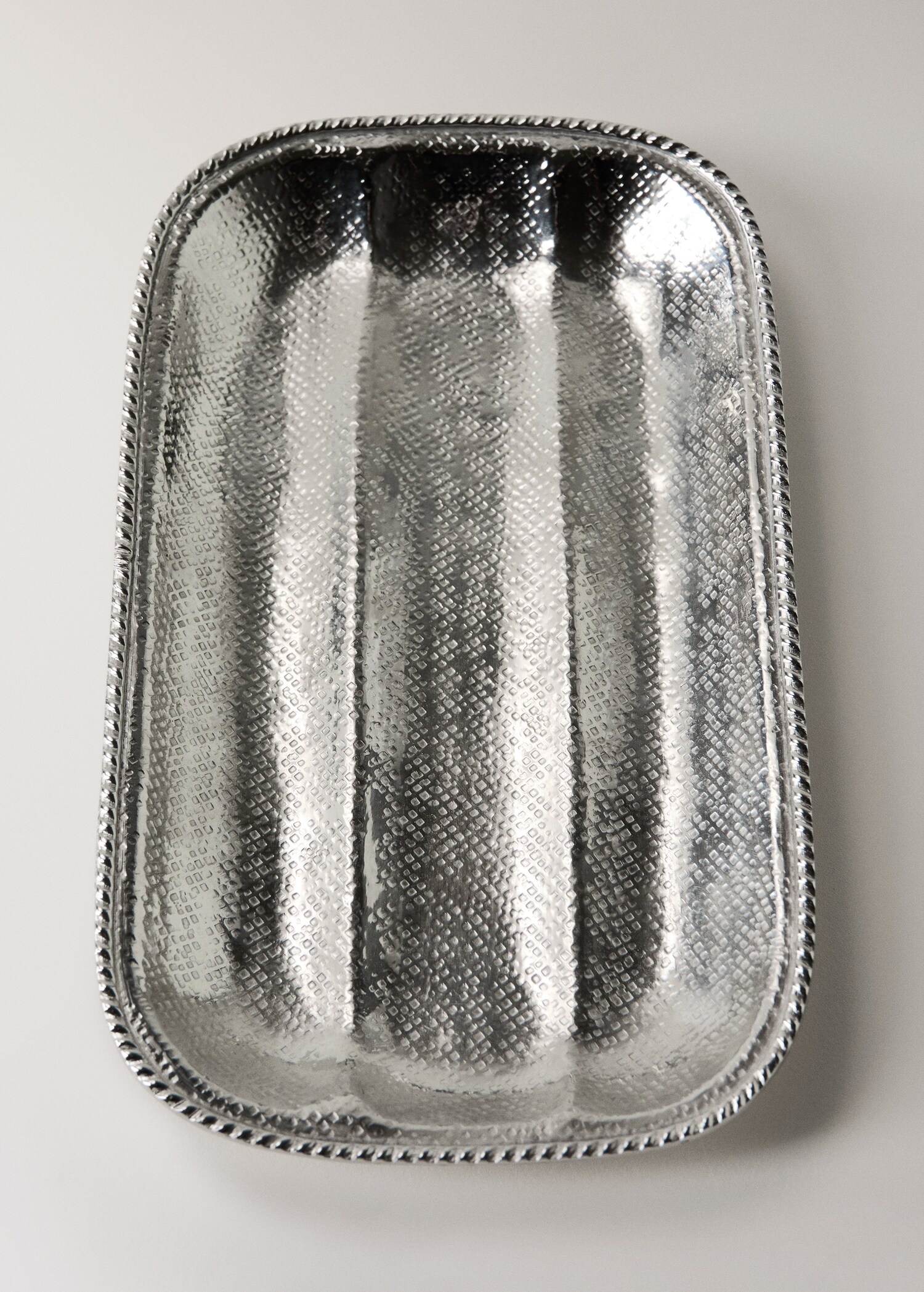 Ορθογώνιος δίσκος μπάνιου από μπρούντζο - Λεπτομέρεια του προϊόντος 1